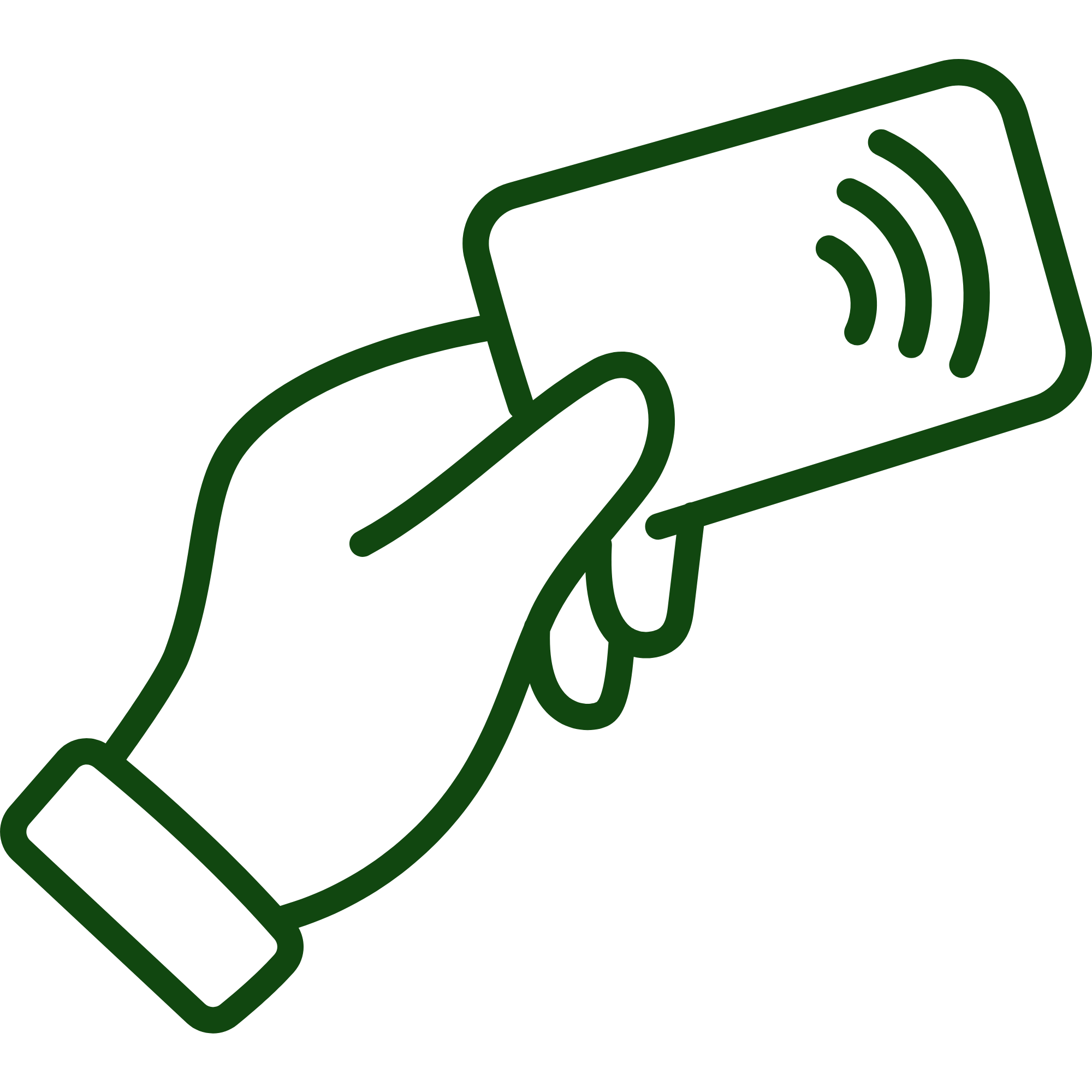 hand holding credit card