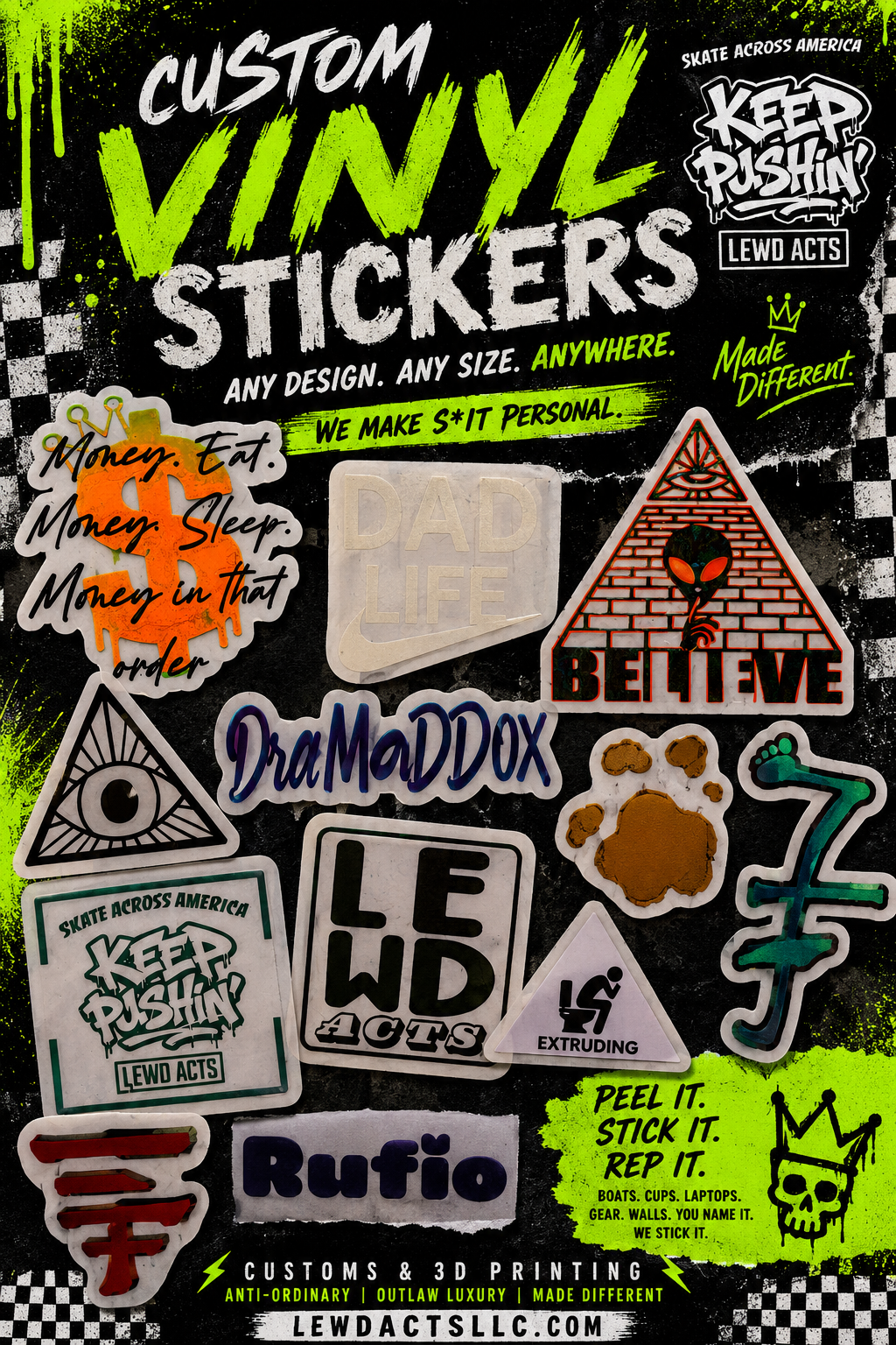 Custom Vinyl Stickers