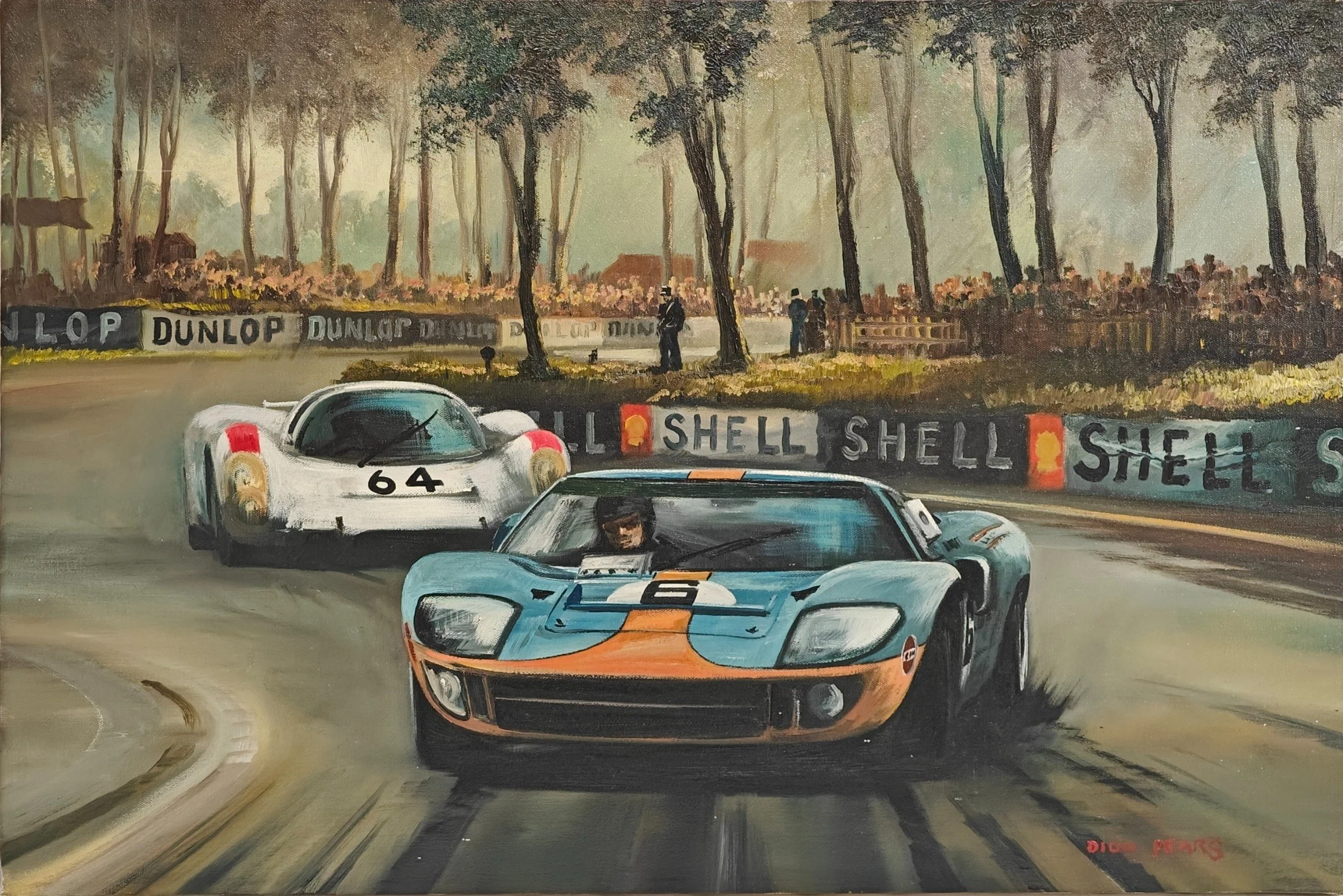 Friday 17th July from 10am
Summer Automobilia
Ford GT40, Le Mans 1969 by Dion Pears
View Catalogue