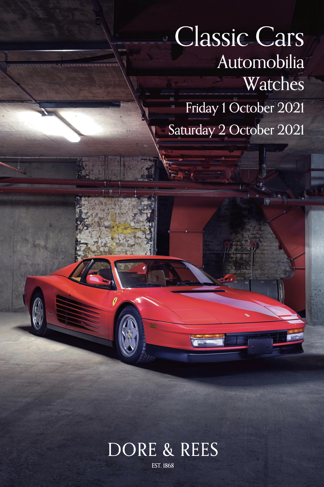 CLASSIC CARS, AUTOMOBILIA AND WATCHES