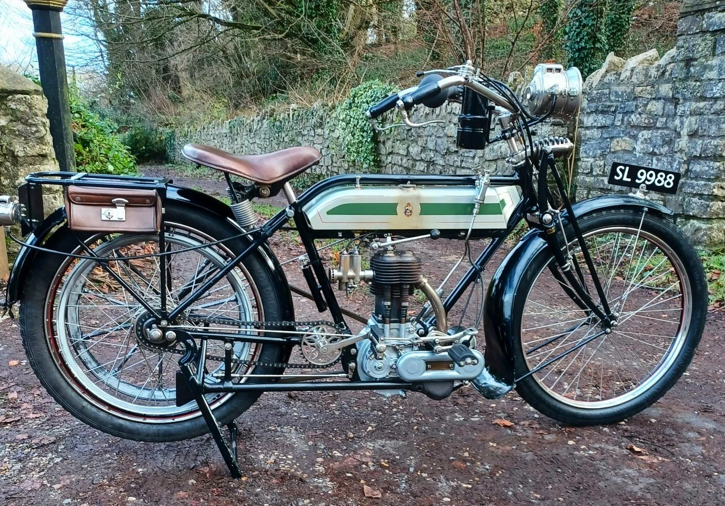 Triumph model c motorcycle