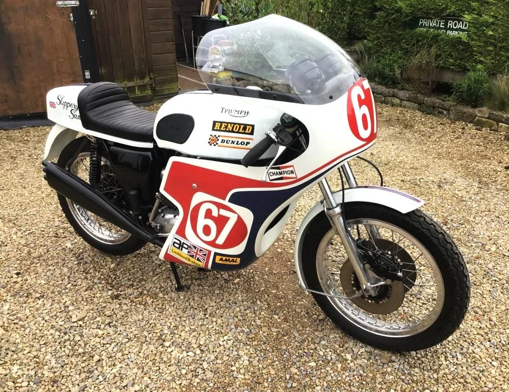 Triumph T150 Trident Slippery Sam Replica