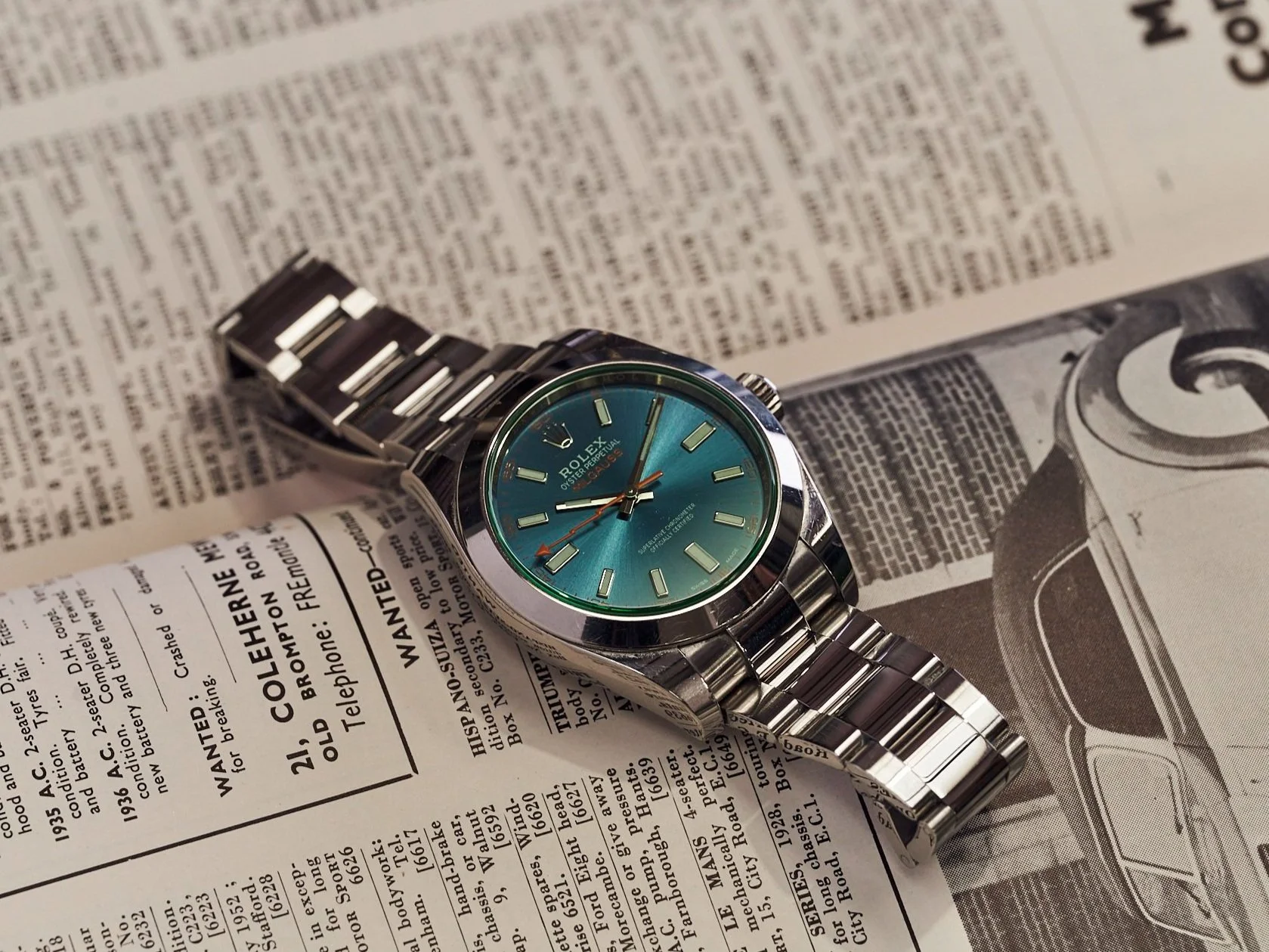 rolex milgauss watch