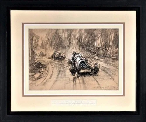 picture of motor racing by gordon crosby 