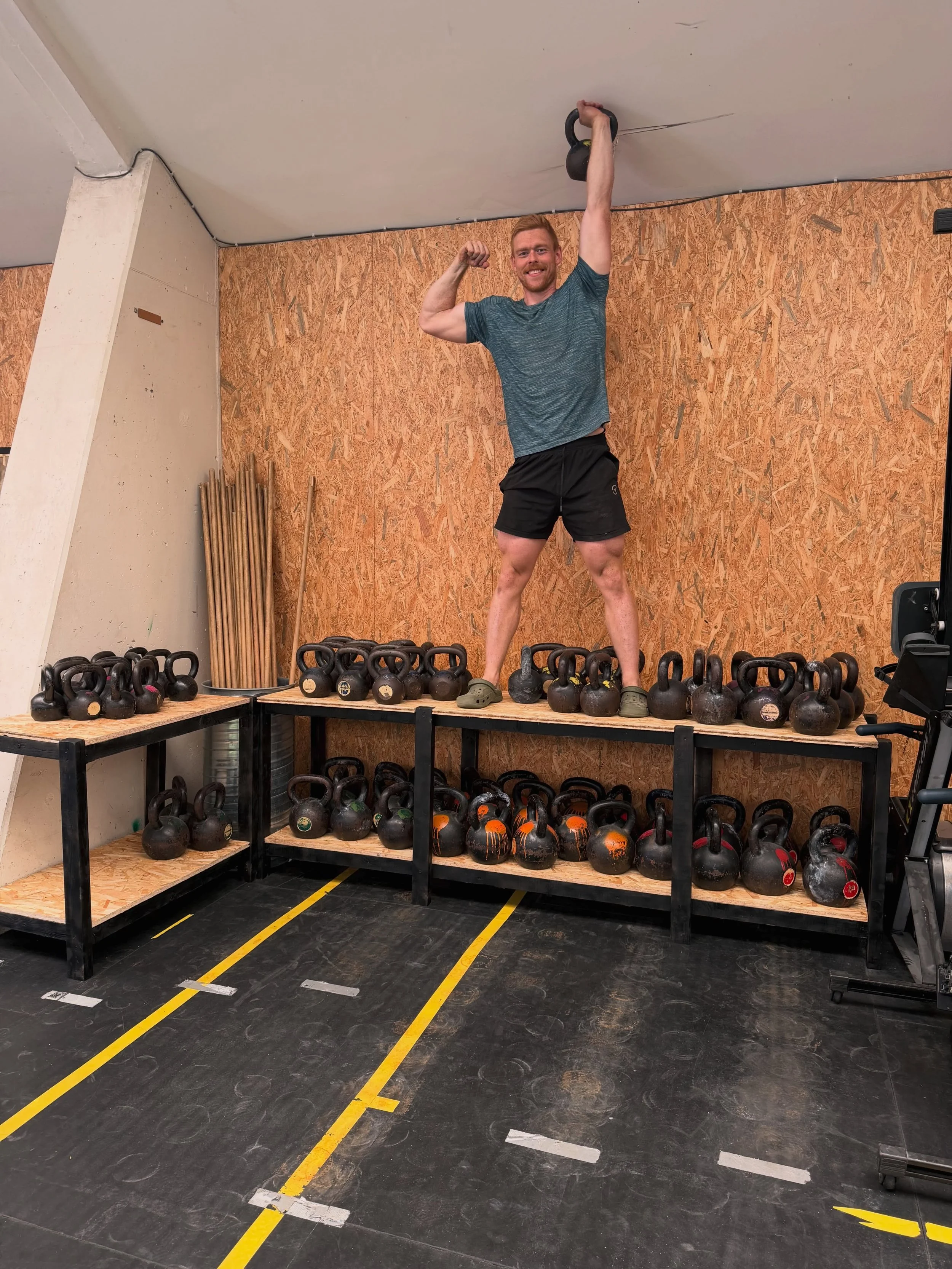 H&aring;ber i alle nyder sommeren og varmen! 😁🔥

Det er nu kommet ny opbevaring til kettlebells! S&aring; nu skulle det gerne v&aelig;re lettere at f&aring; fat p&aring; den rigtige samt nemmere at g&oslash;re rent 😁

Hj&aelig;lp hinanden med at f