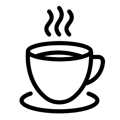 Pequeno almoco - chavena - icone