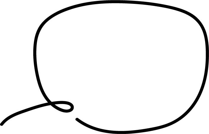 A black and white illustration of a spider hanging upside down from its web.