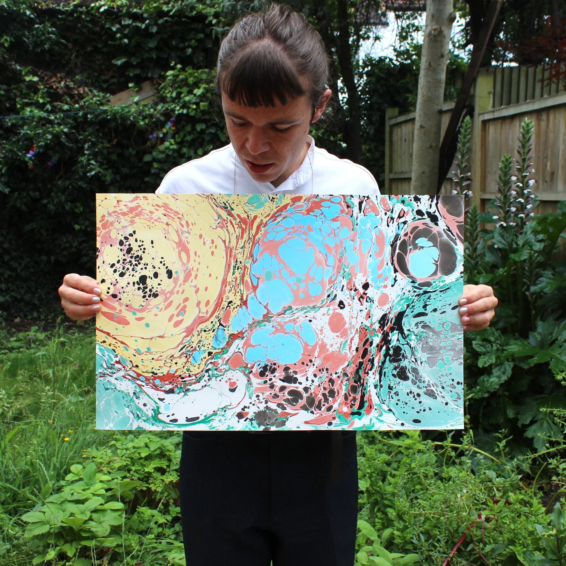 Bōk Bindery

Samsam Petherbridge has hand-bound and marbled many books under the name Bōk Bindery. This process has led to many collaborations and projects. Here are some of his favourites