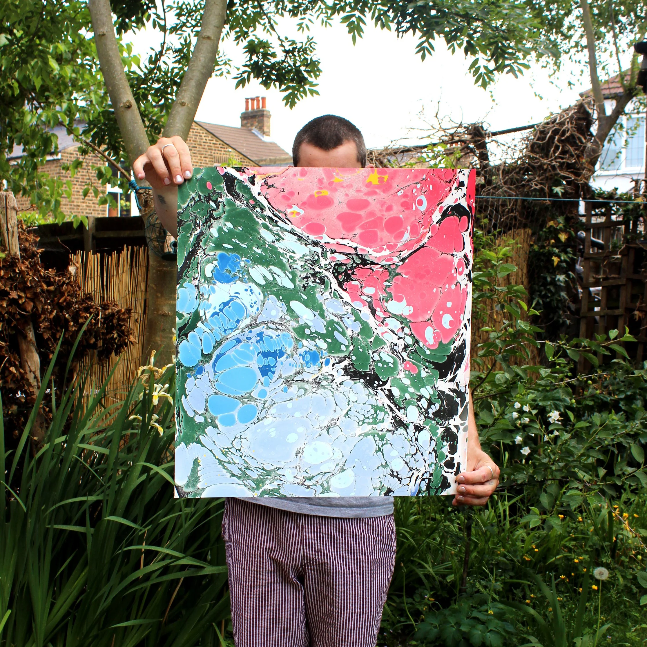 Bōk Bindery

Samsam Petherbridge has hand-bound and marbled many books under the name Bōk Bindery. This process has led to many collaborations and projects. Here are some of his favourites