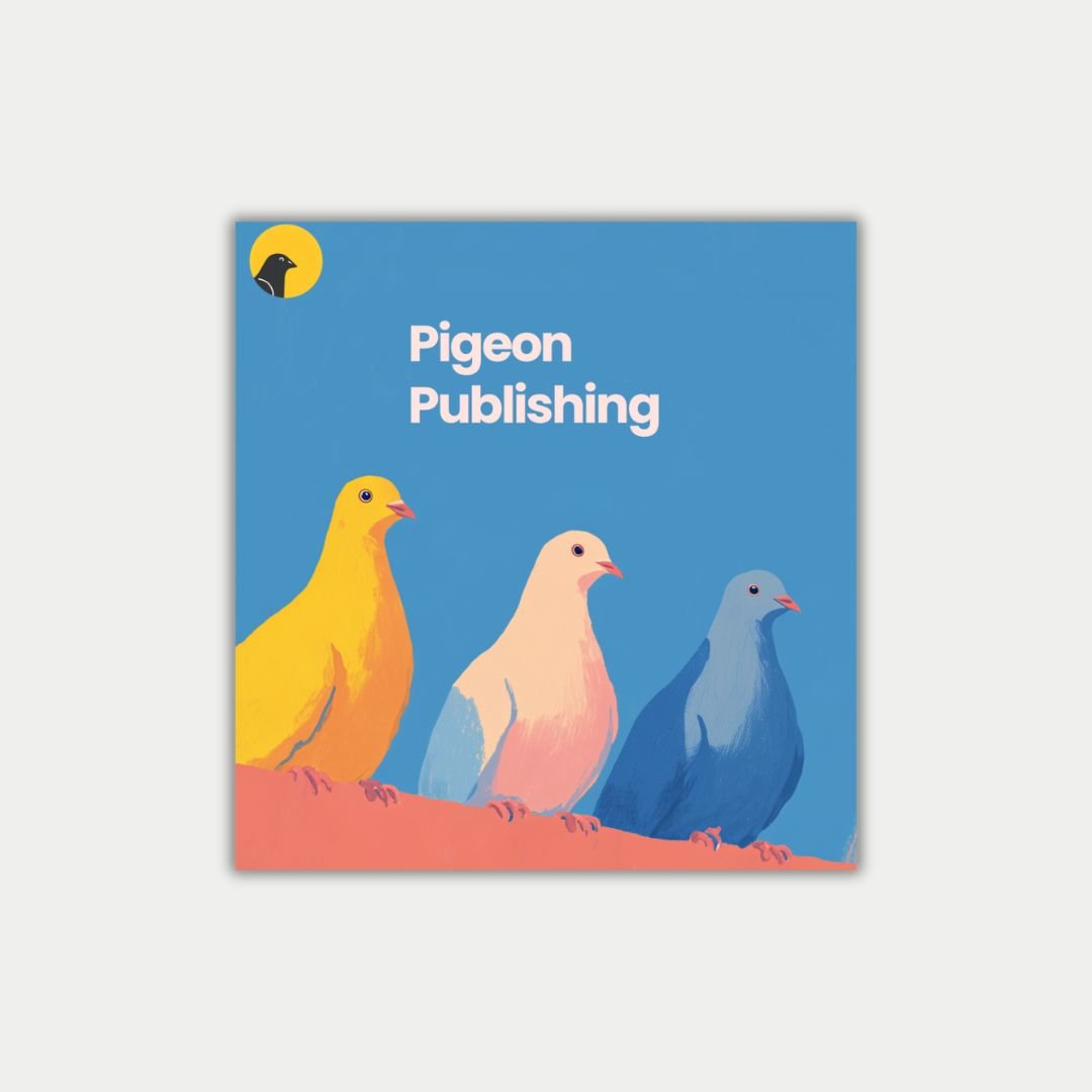 Screenshot des Onlinemagazins „Pigeon Publishing“