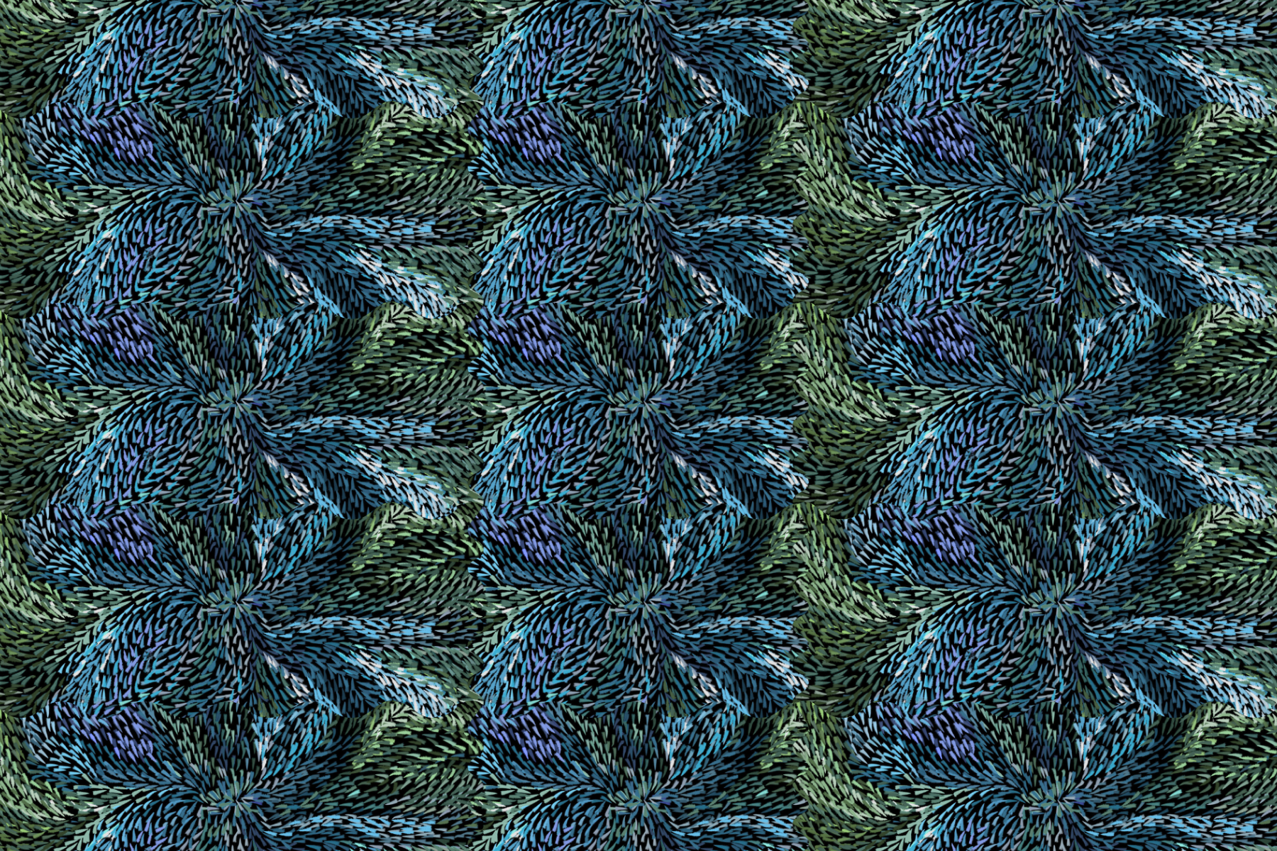 Indigenous Australian inspired artwork