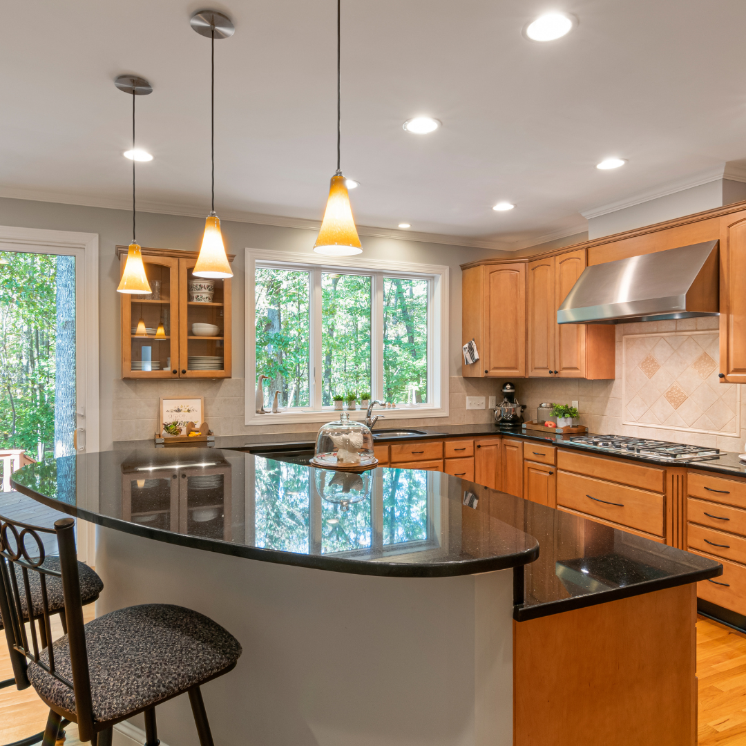 Clean kitchen in a Caboolture home