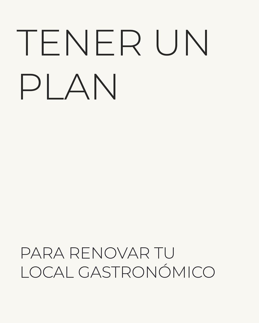 Todos los d&iacute;as trabajo con gastron&oacute;micos que sue&ntilde;an con tener un local con identidad y bien resuelto&hellip; pero que tambi&eacute;n necesitan saber cu&aacute;nto va a costar todo esto y en cu&aacute;nto tiempo pueden tenerlo fun