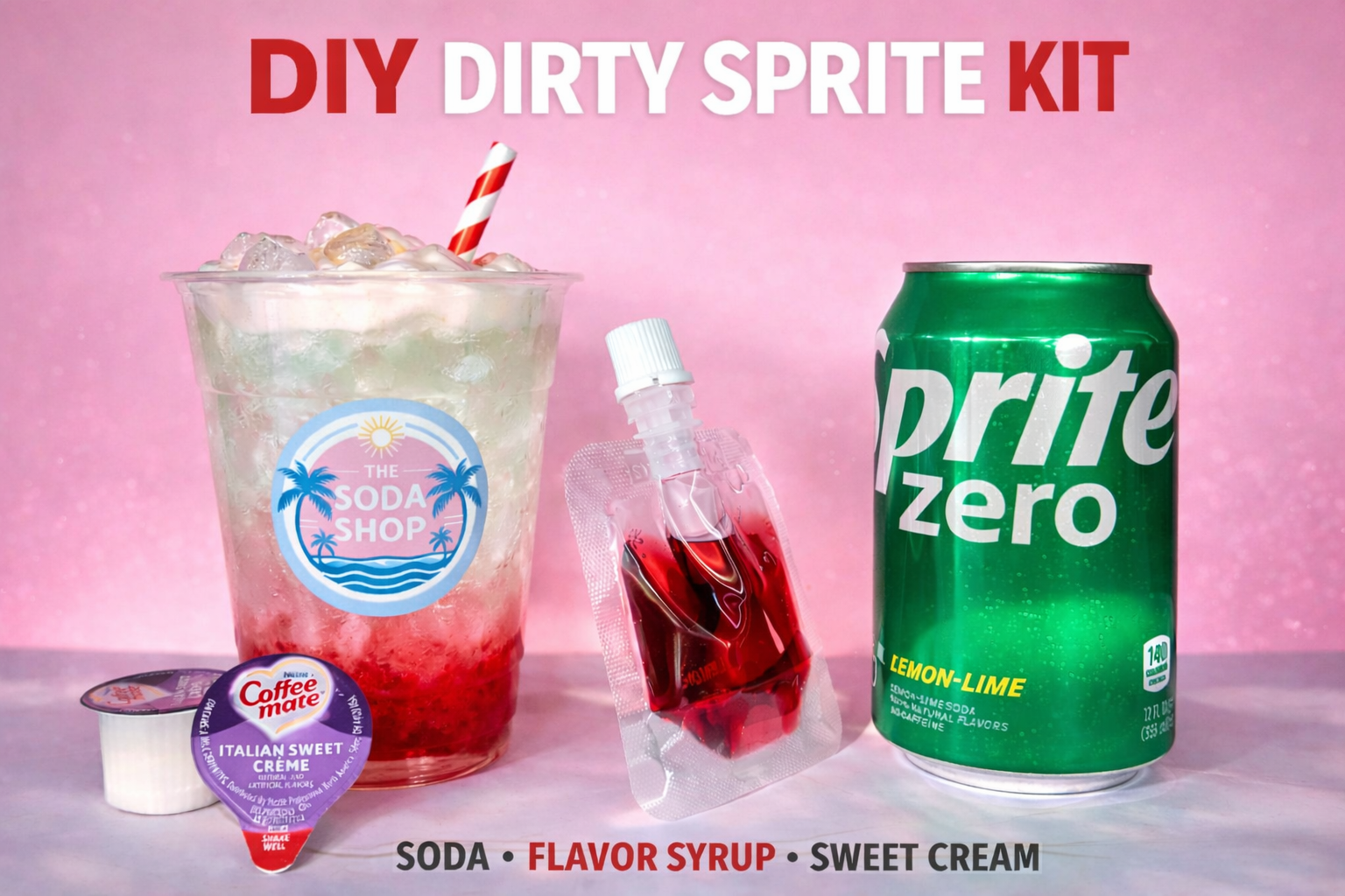 DIY Dirty Soda - Sprite ZERO Base