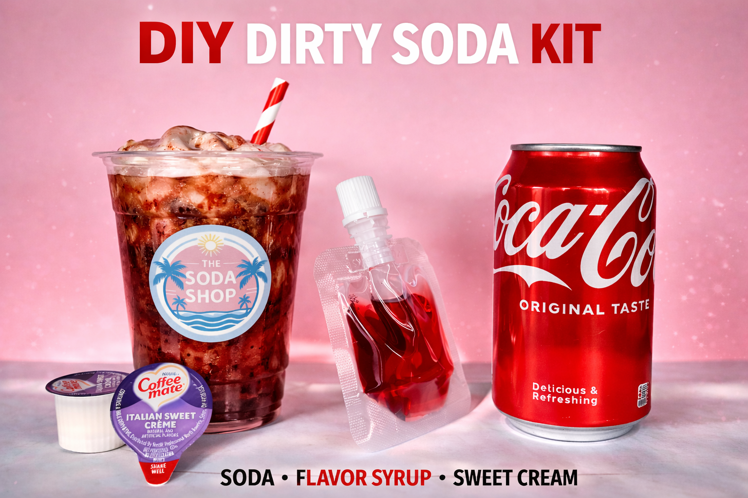 DIY DIRTY SODA - Coke Base