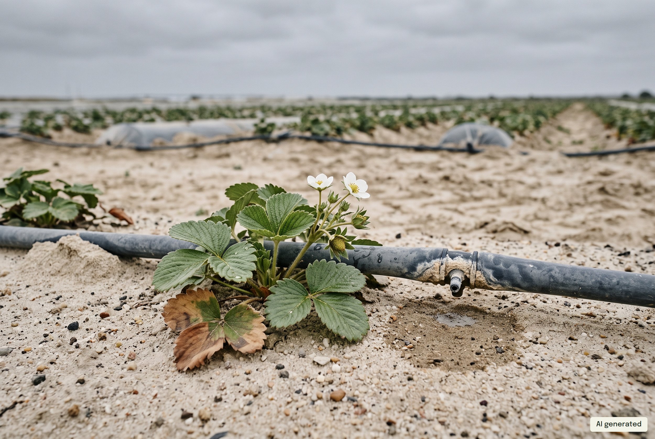 The wells under the concrete: what Huelva's strawberry water actually depends on