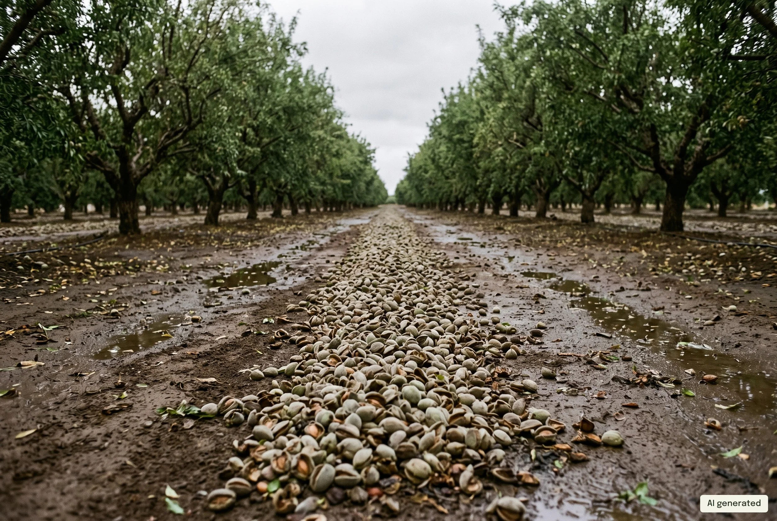 Water always moves from wet to dry: crunchy snacks and nut sourcing