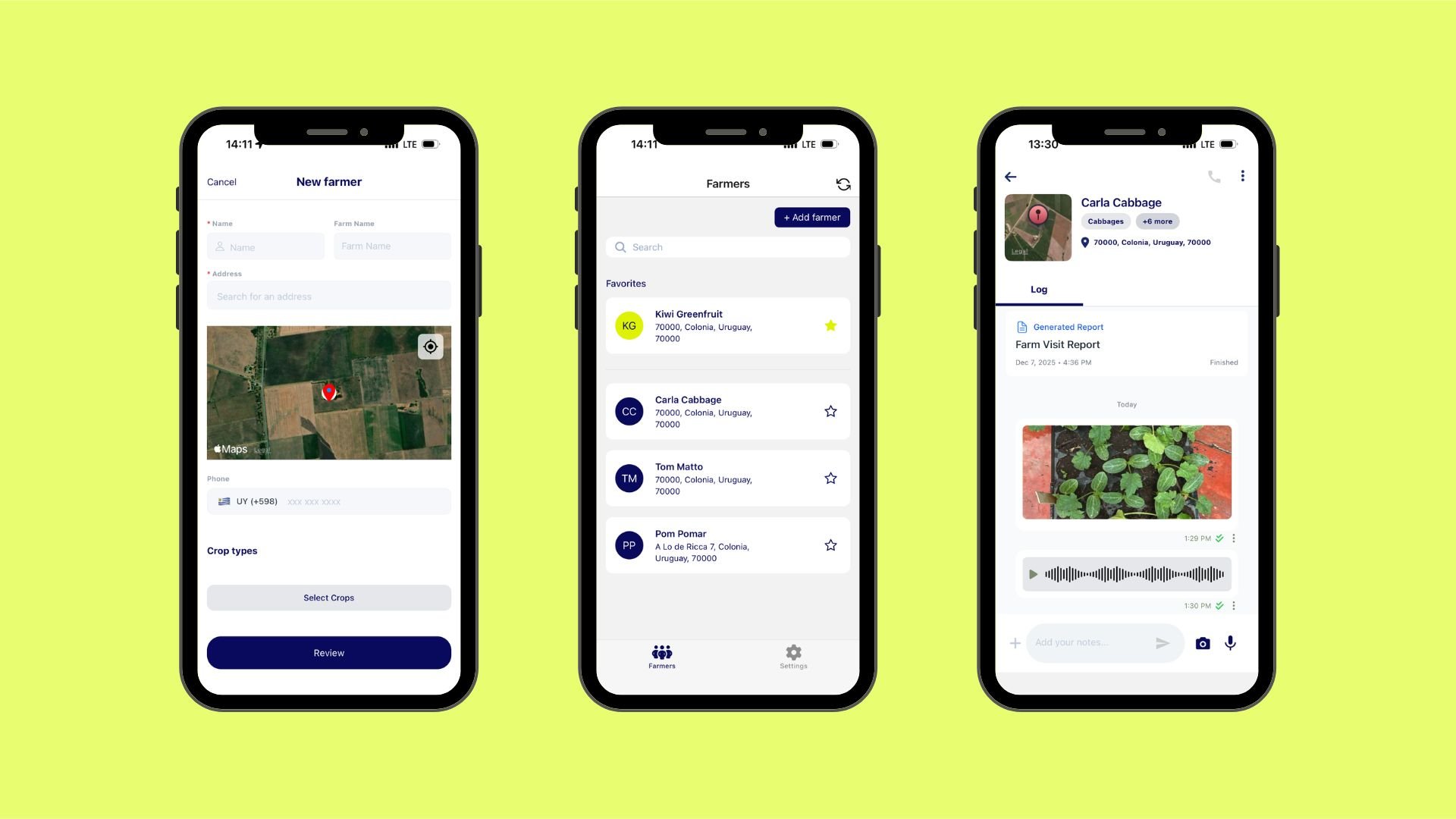 Finches Agronomy mobile app