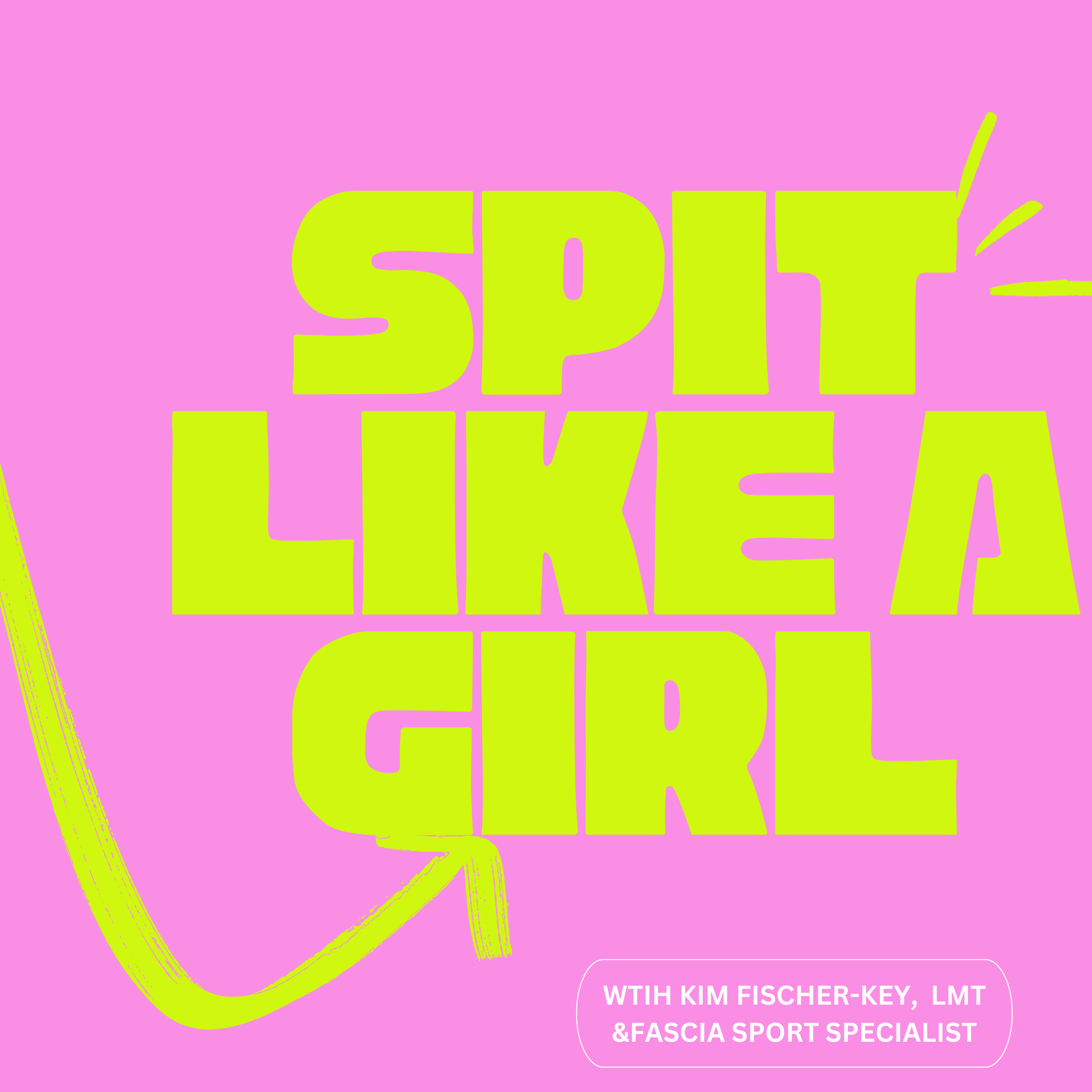 arrow with exclamation icons about spitting like girls in sports