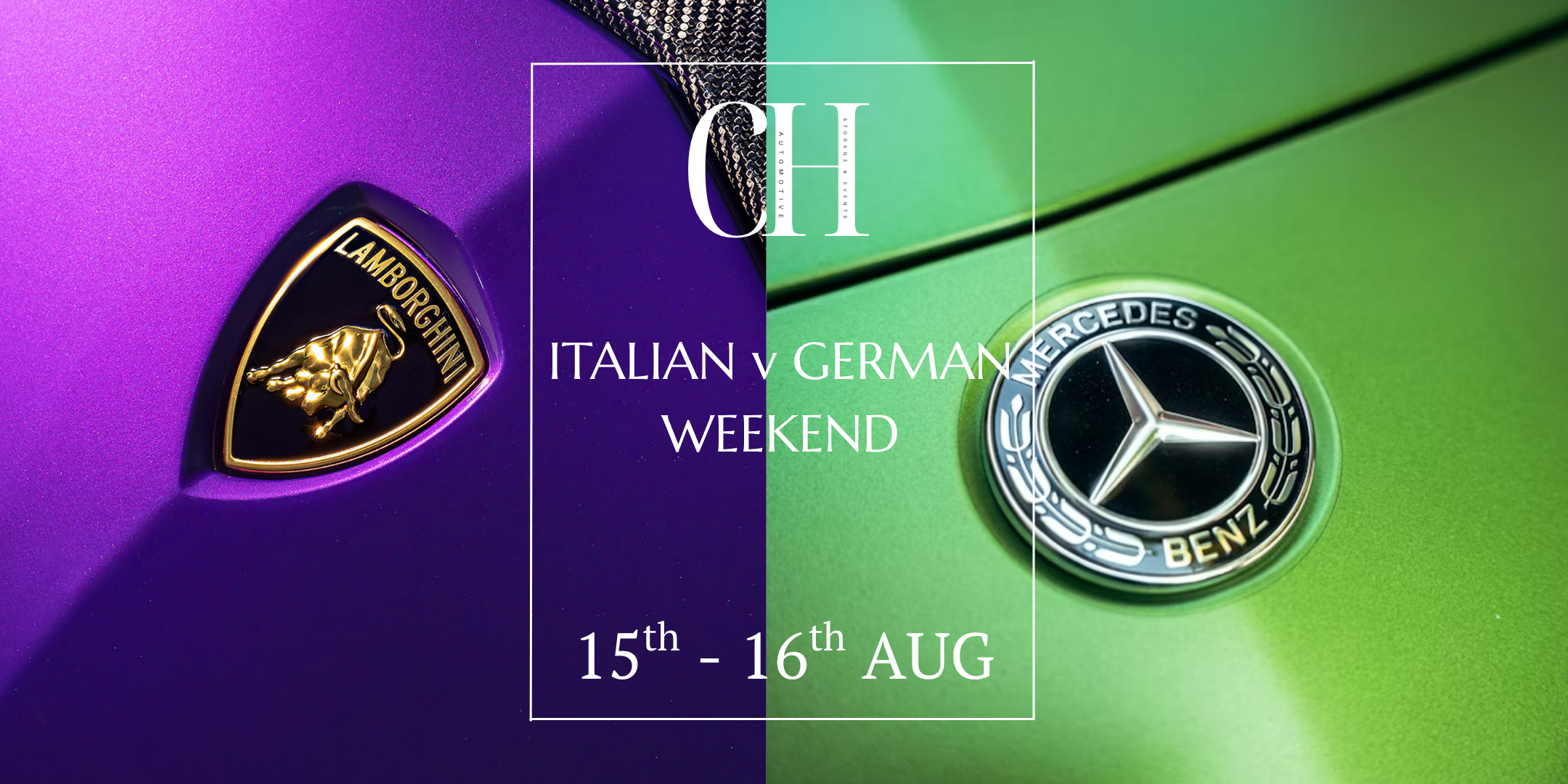 Italian v German Weekend at Concours House