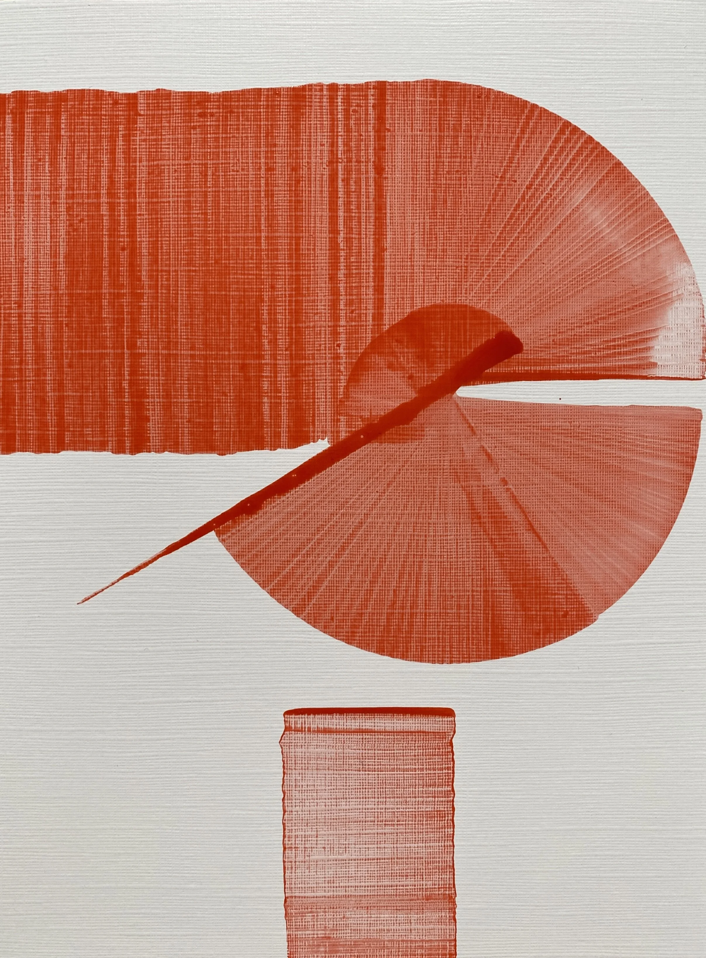 Tourbillons et Connexions, encre sur papier toilé, 15X20