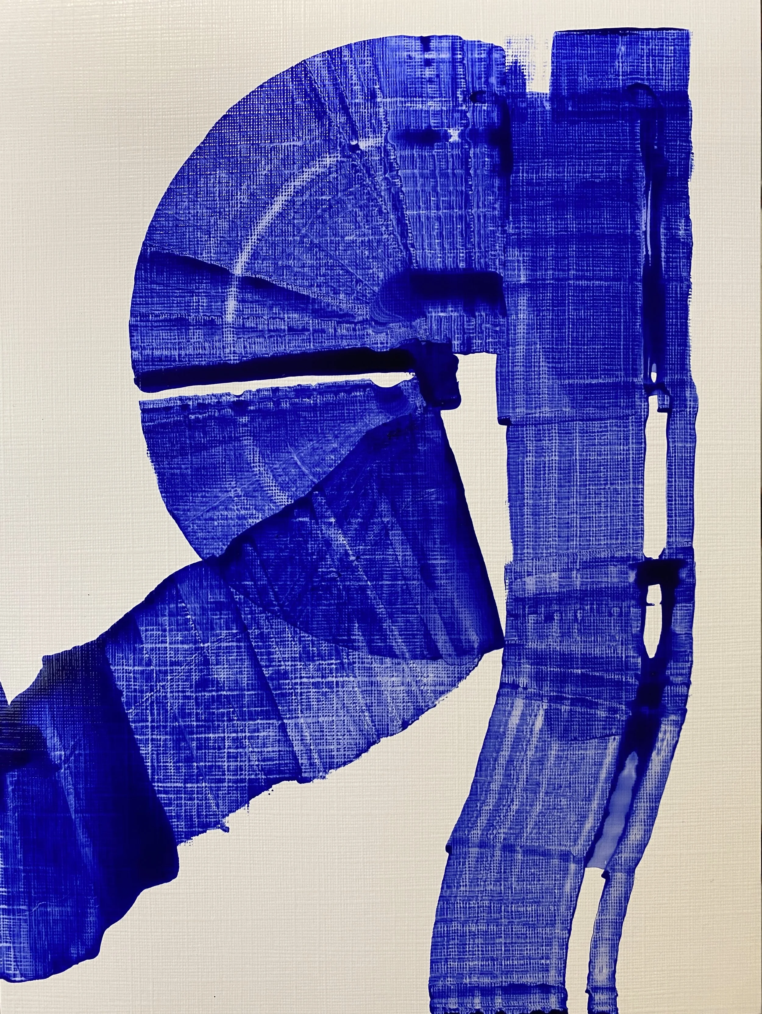 Tourbillons et Connexions, encre sur papier toilé, 15X20