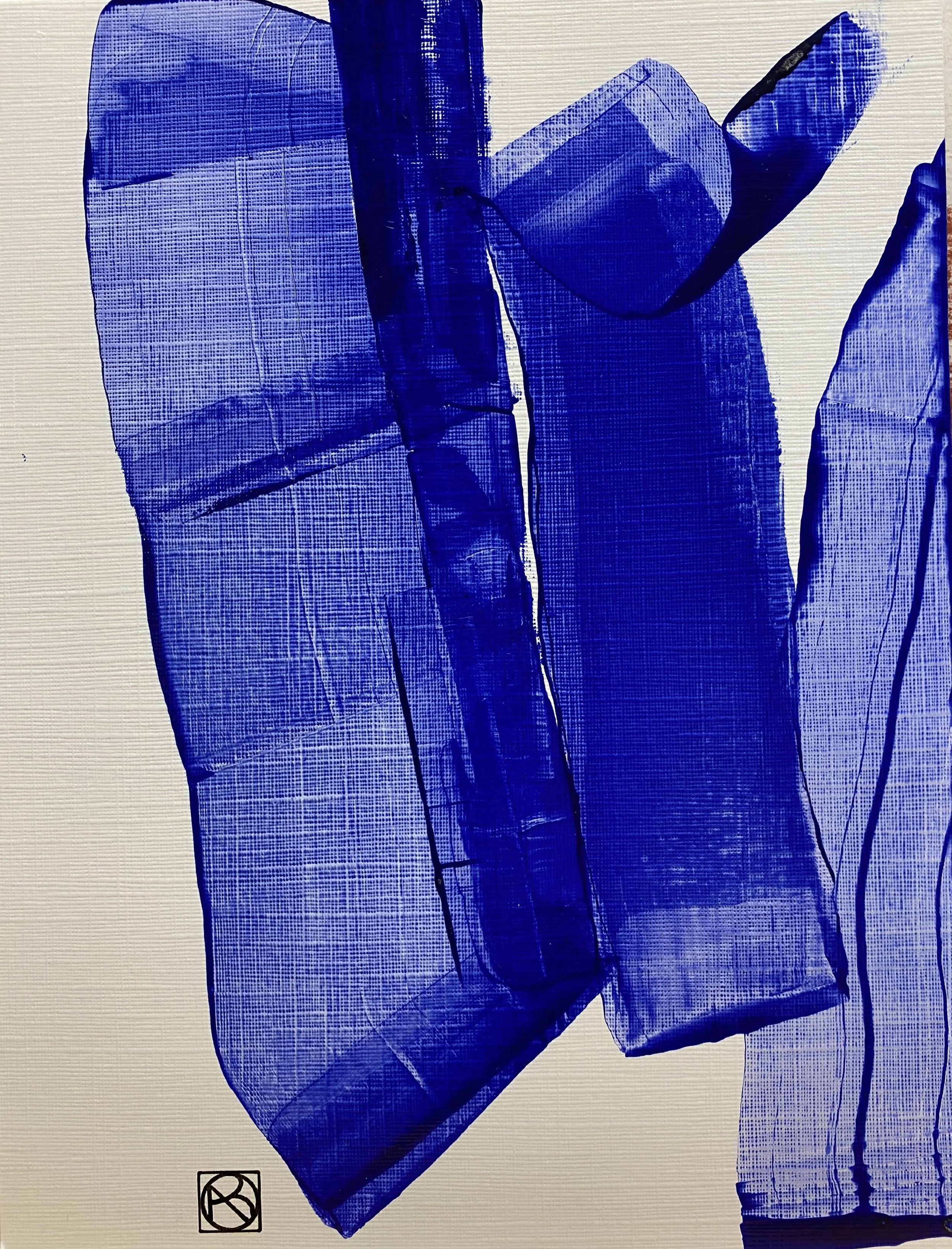 Tourbillons et Connexions, encre sur papier toilé, 15X20