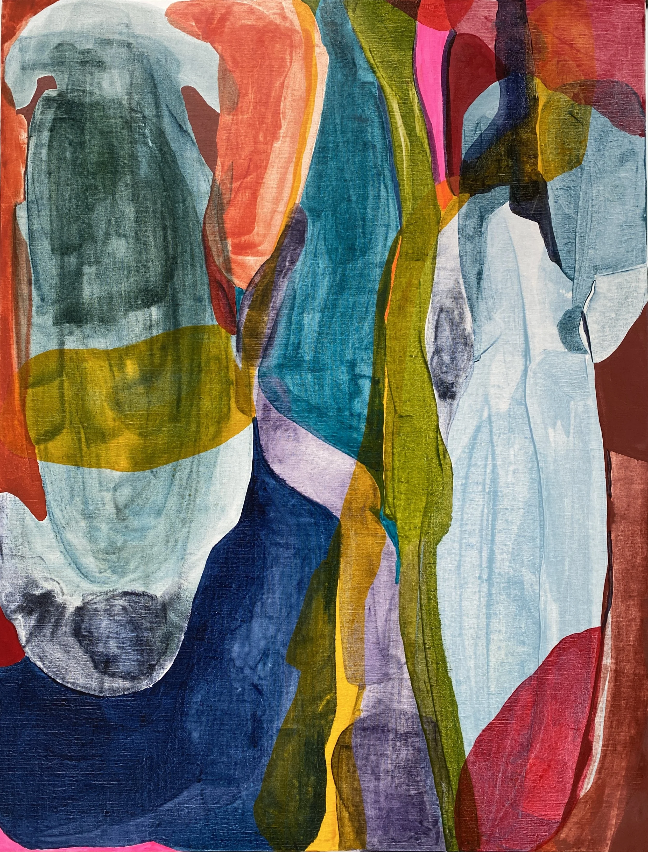 Instinct, huile sur toile, 89X116