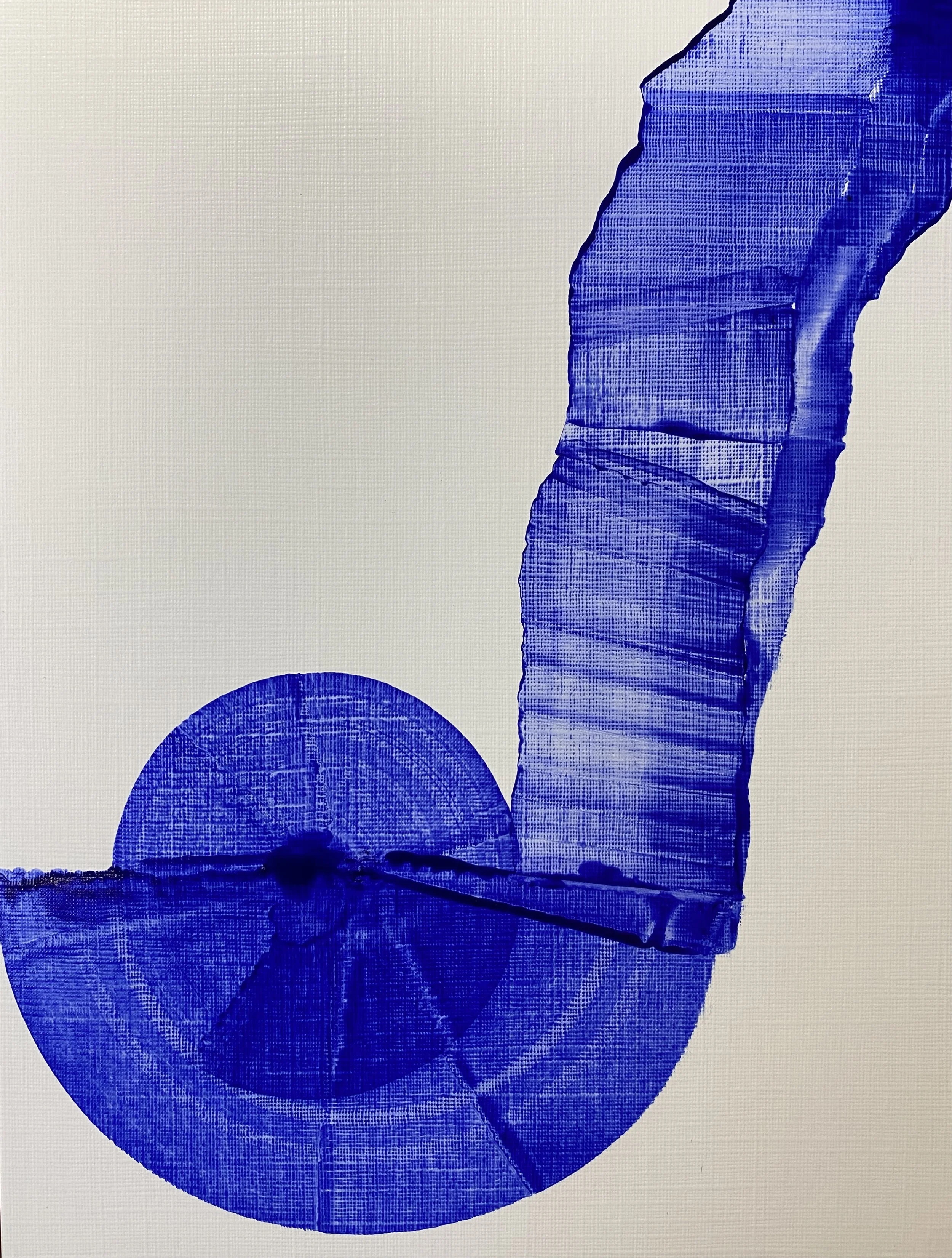 Tourbillons et Connexions, encre sur papier toilé, 15X20