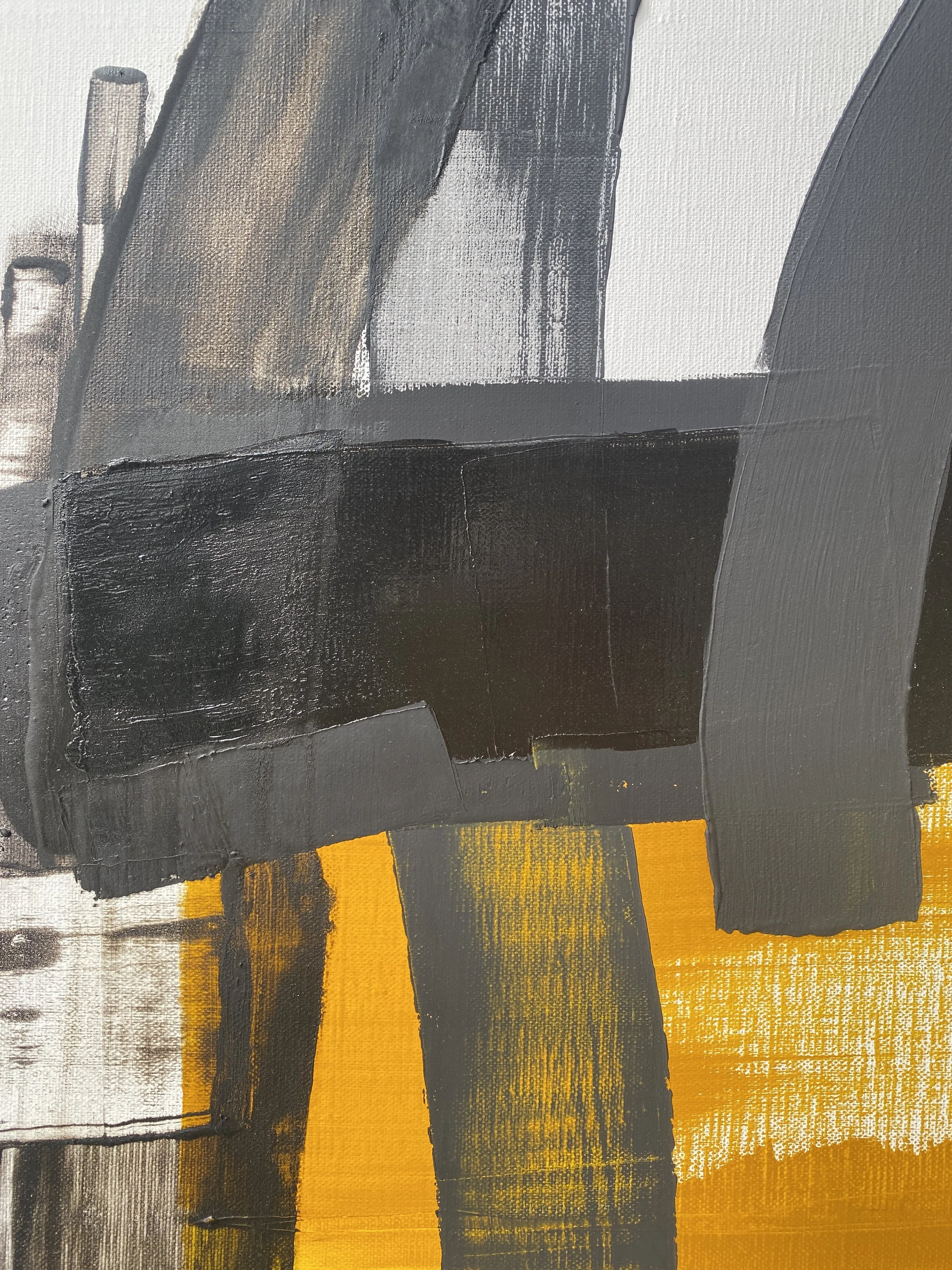 Détail 1 Lumières Noires jaune 2024 95X122 .JPG