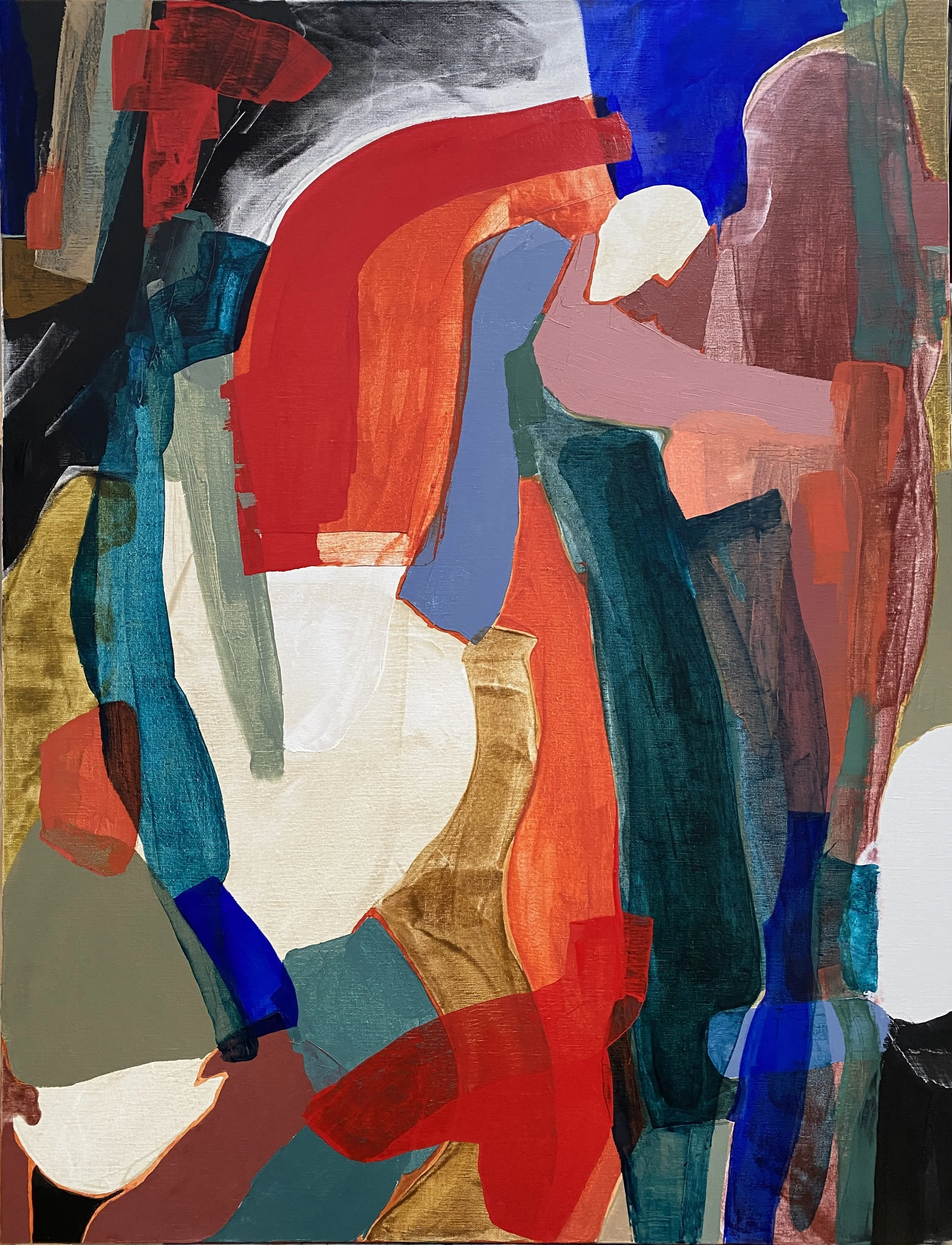 Instinct, huile sur toile, 89X116