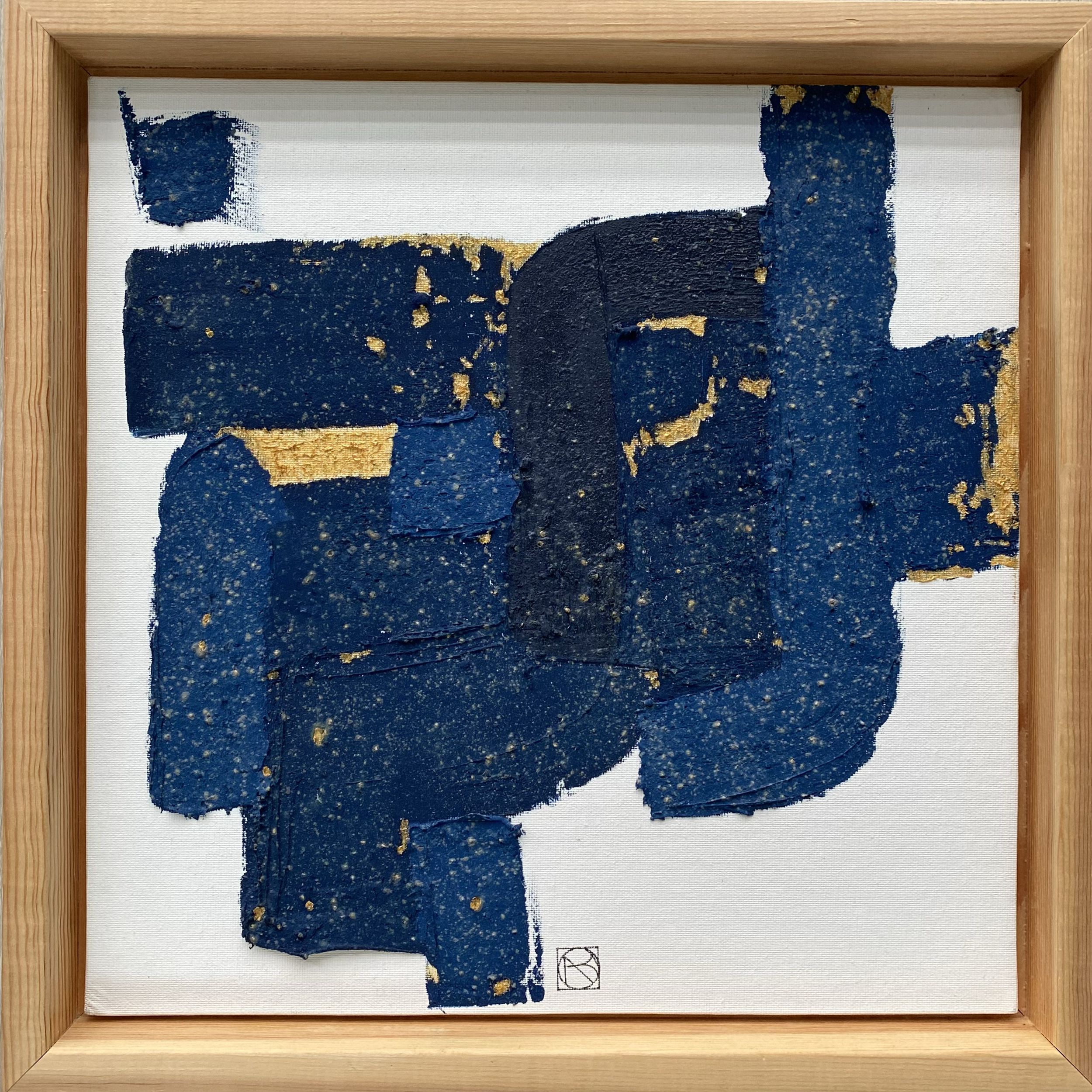 MatièreS Nature, techniques mixtes sur carton toilé, 34X34