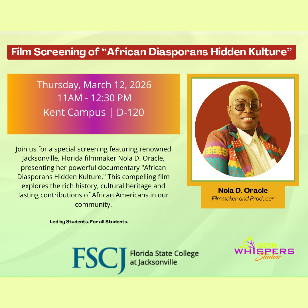 March 12th, Film Screening of "African Diasporans Kulture"
