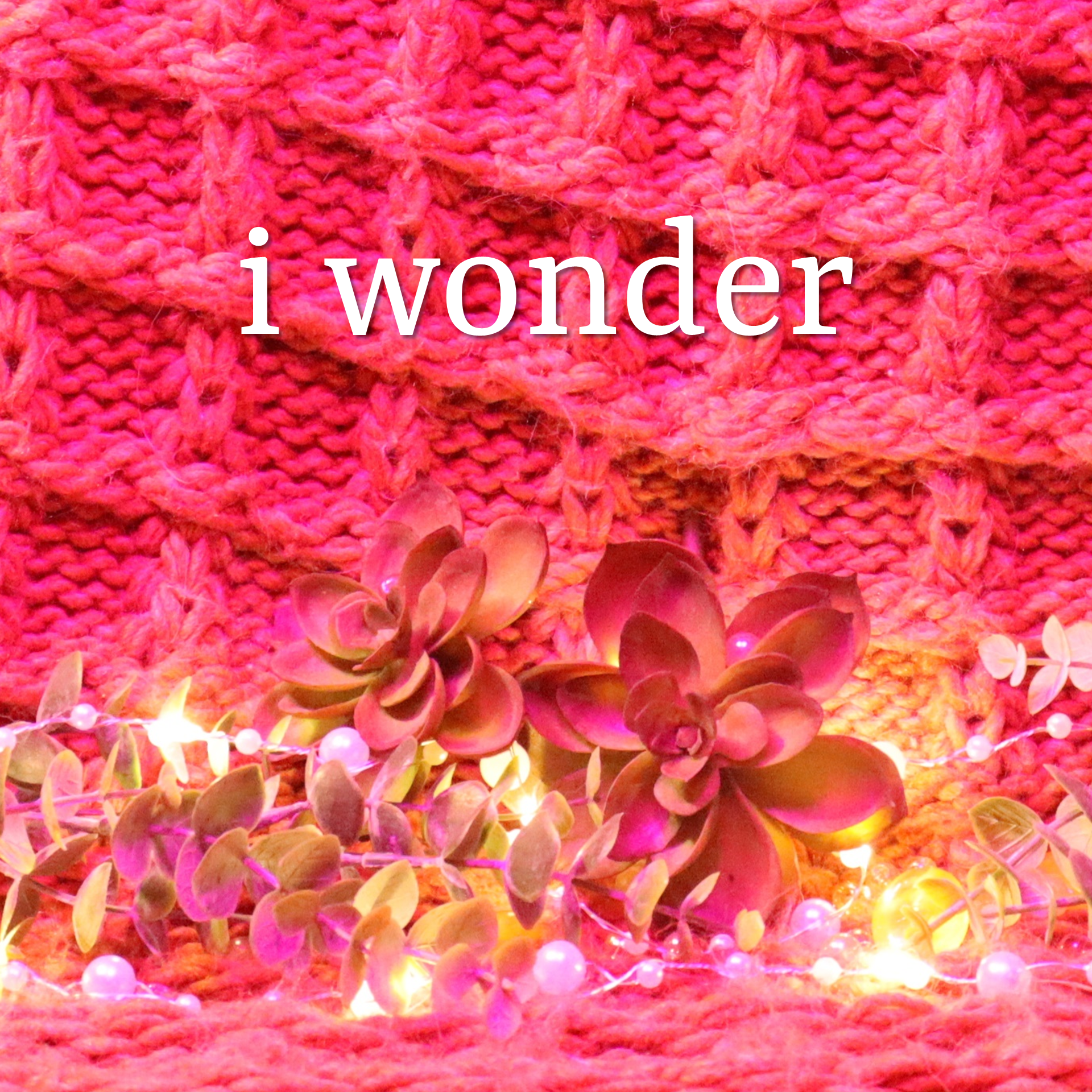 I Wonder