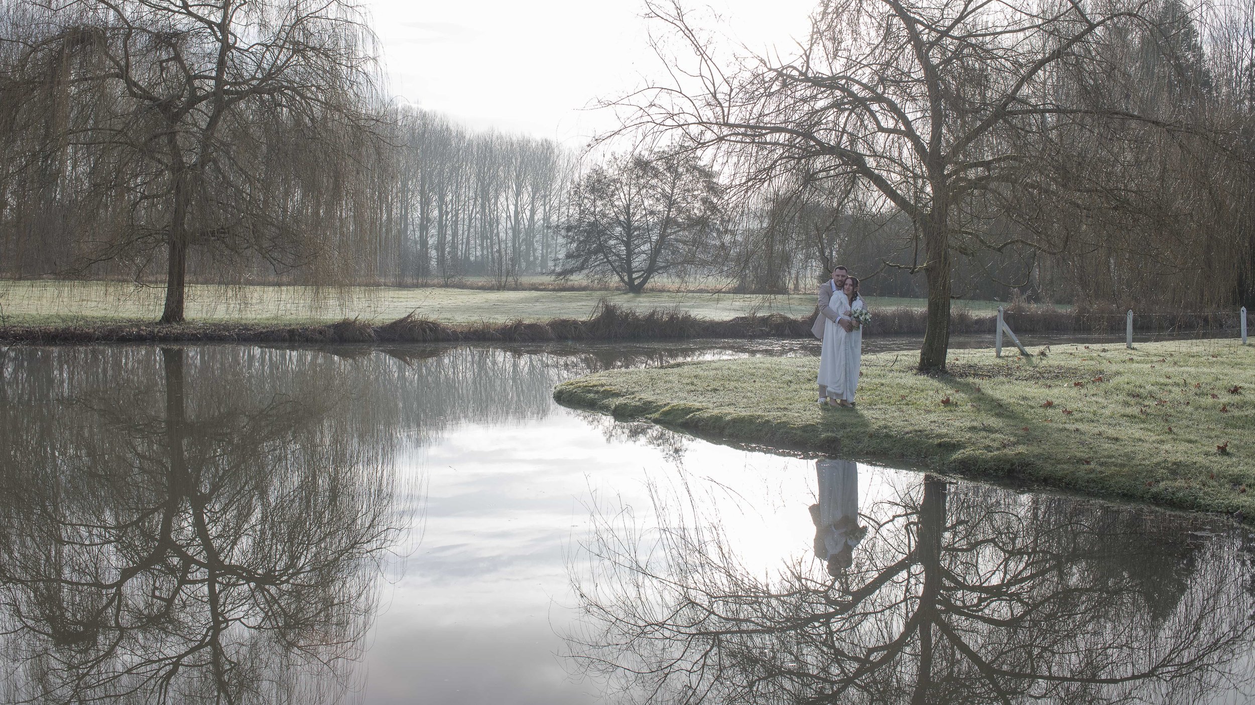 Mariage hiver Grange de Bresteau Beillé Sarthe