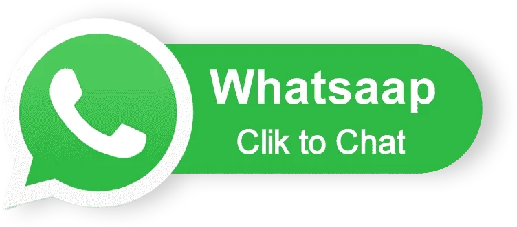 WhatsApp-Logo mit Text "WhatsApp" und "Click to Chat" auf grünem Hintergrund