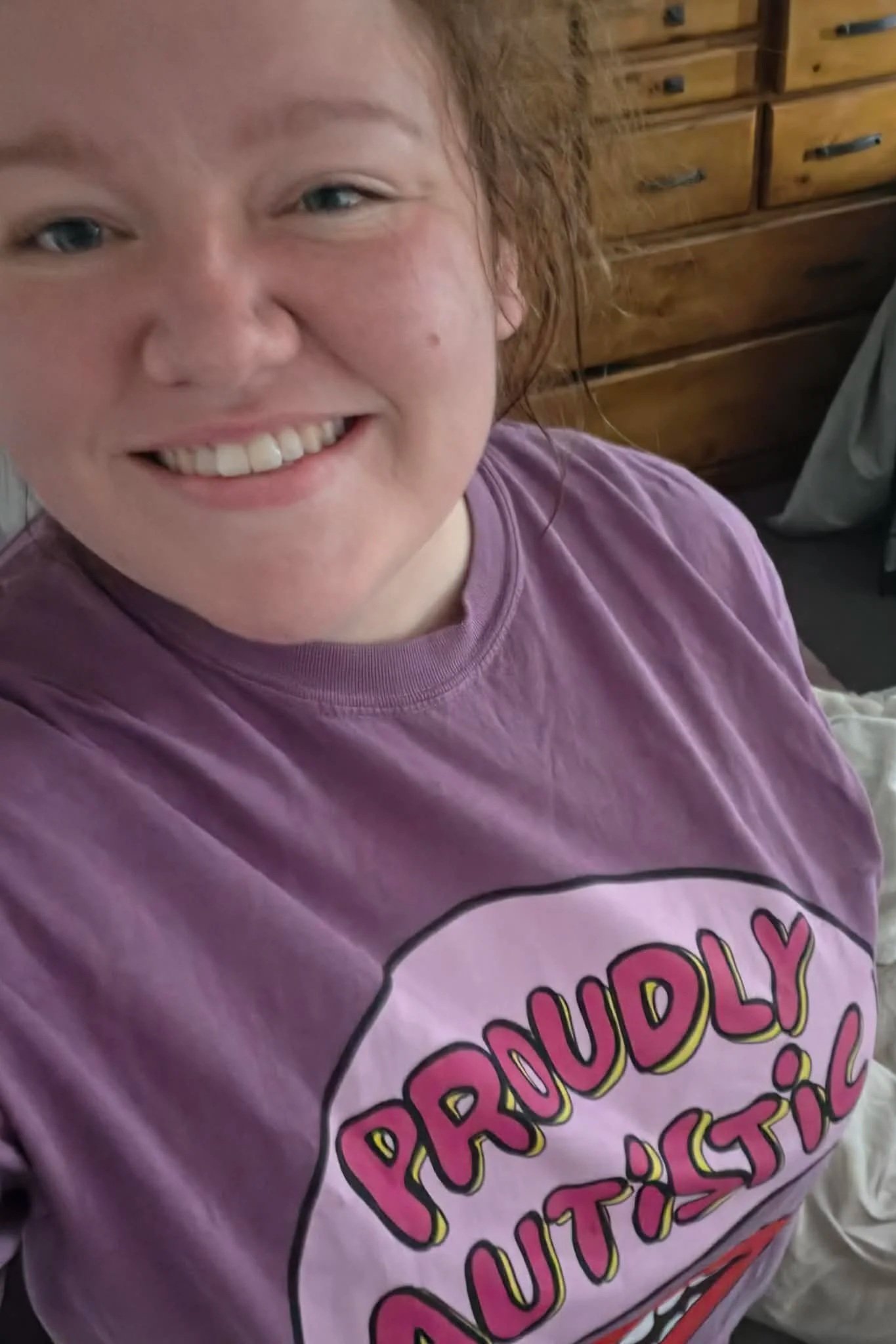 Proudly Autistic Selfie