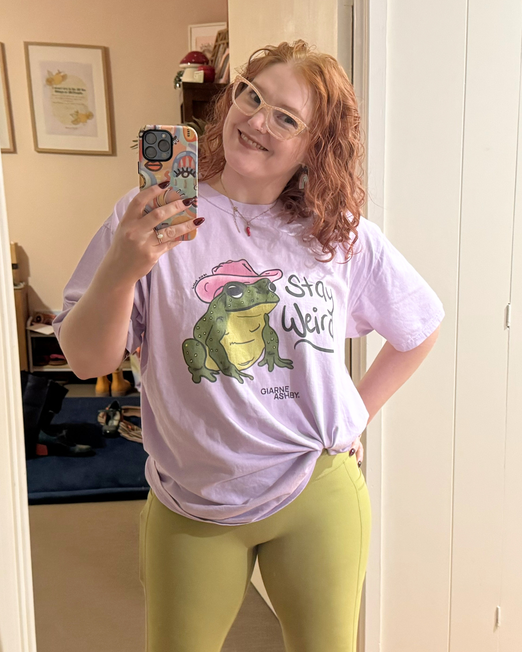 Stay Weird Frog