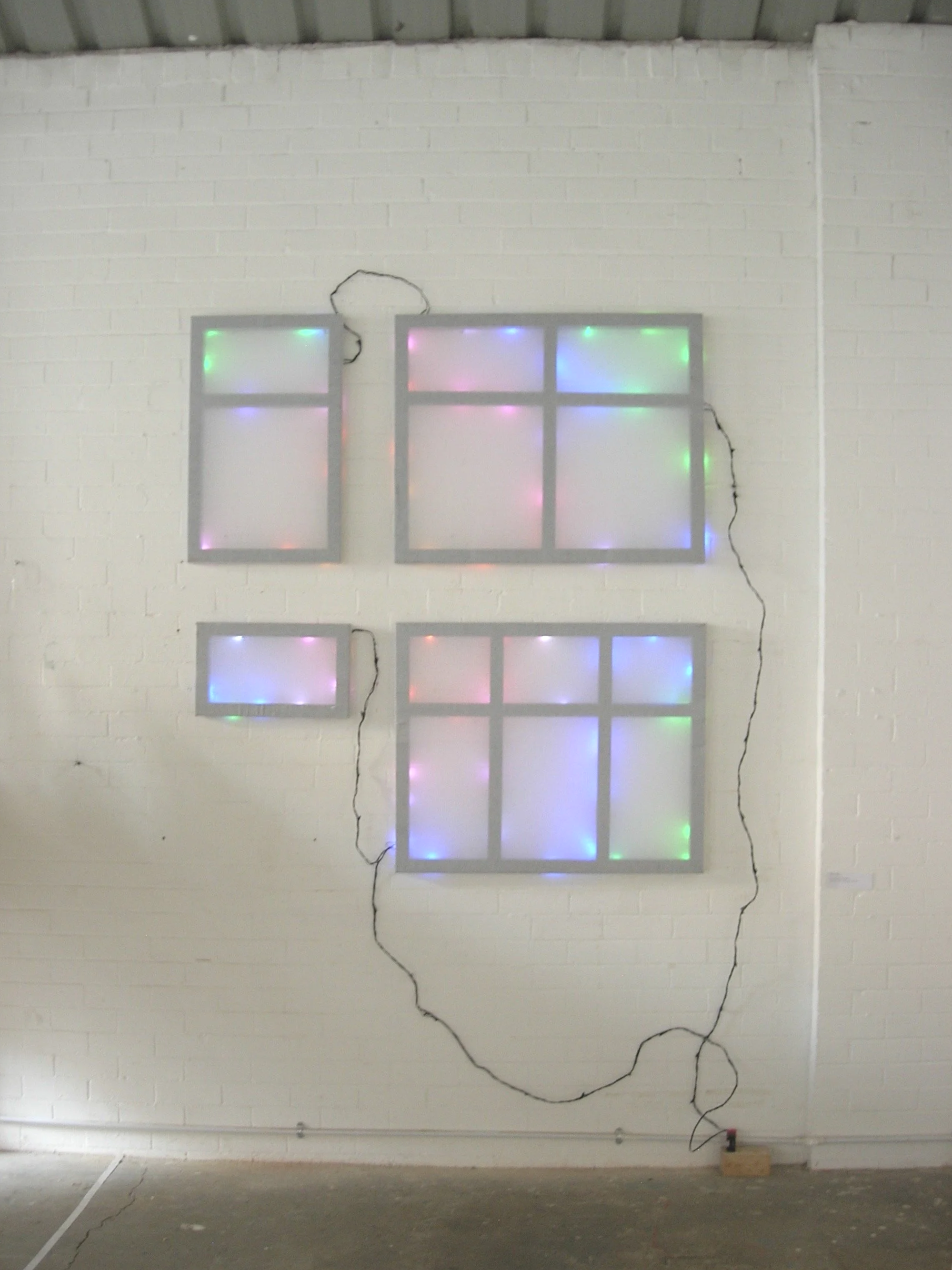 'windows' installation at Assembly House for AWOL 2024