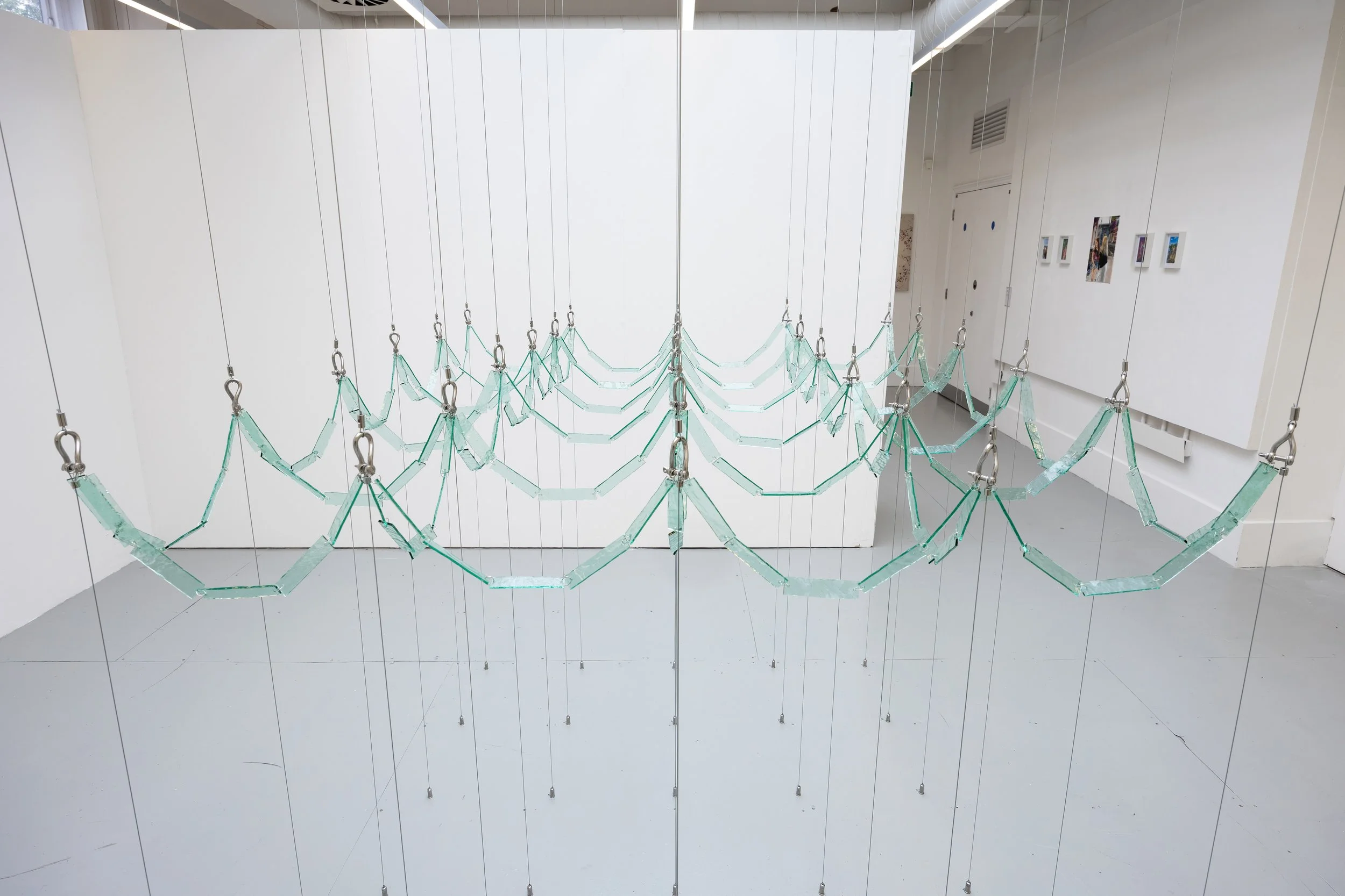 The louder the bark,
The softer the bite 
(2026) 
Glass, Steel 