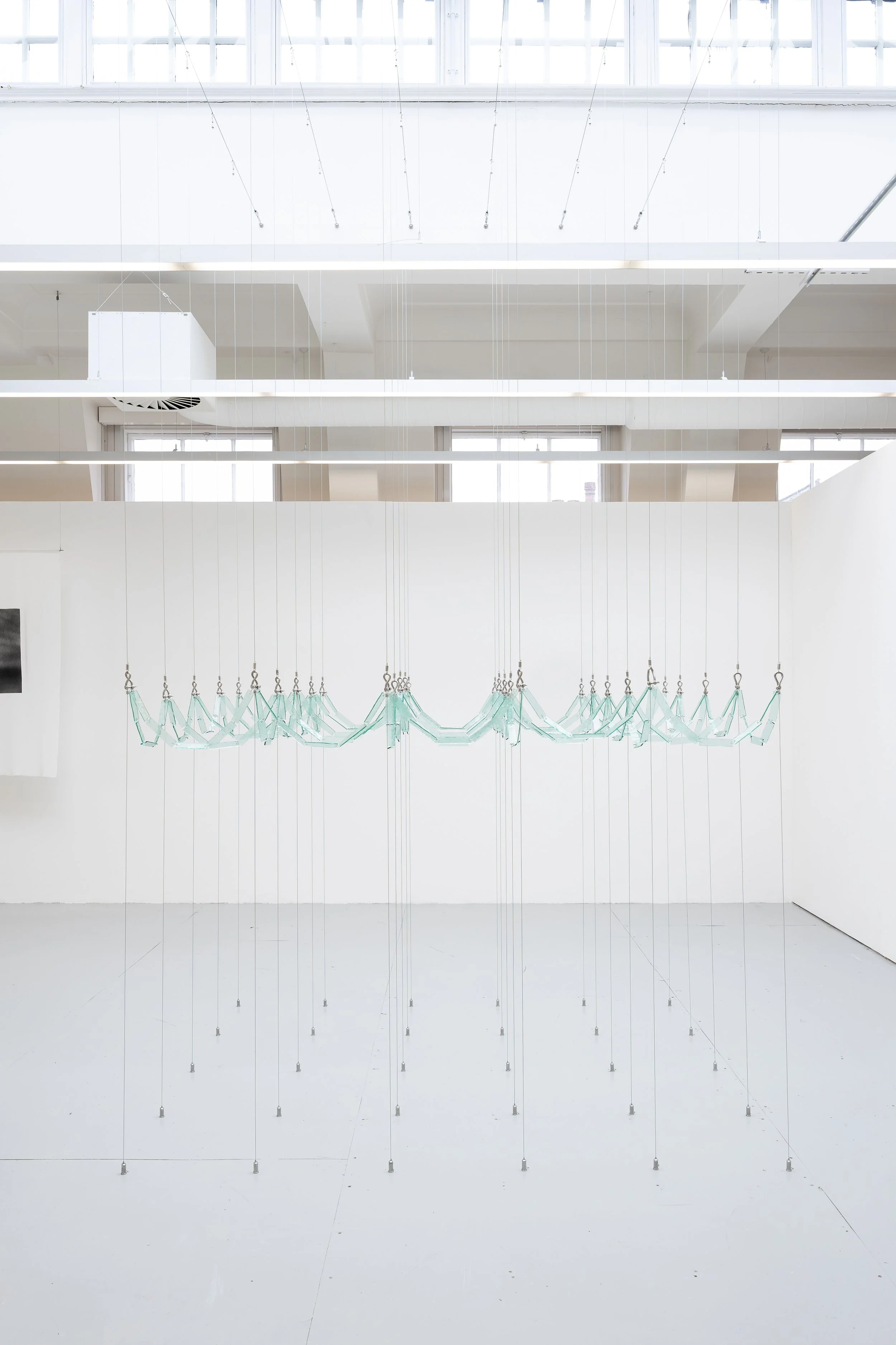The louder the bark,
The softer the bite 
(2026) 
Glass, Steel 
