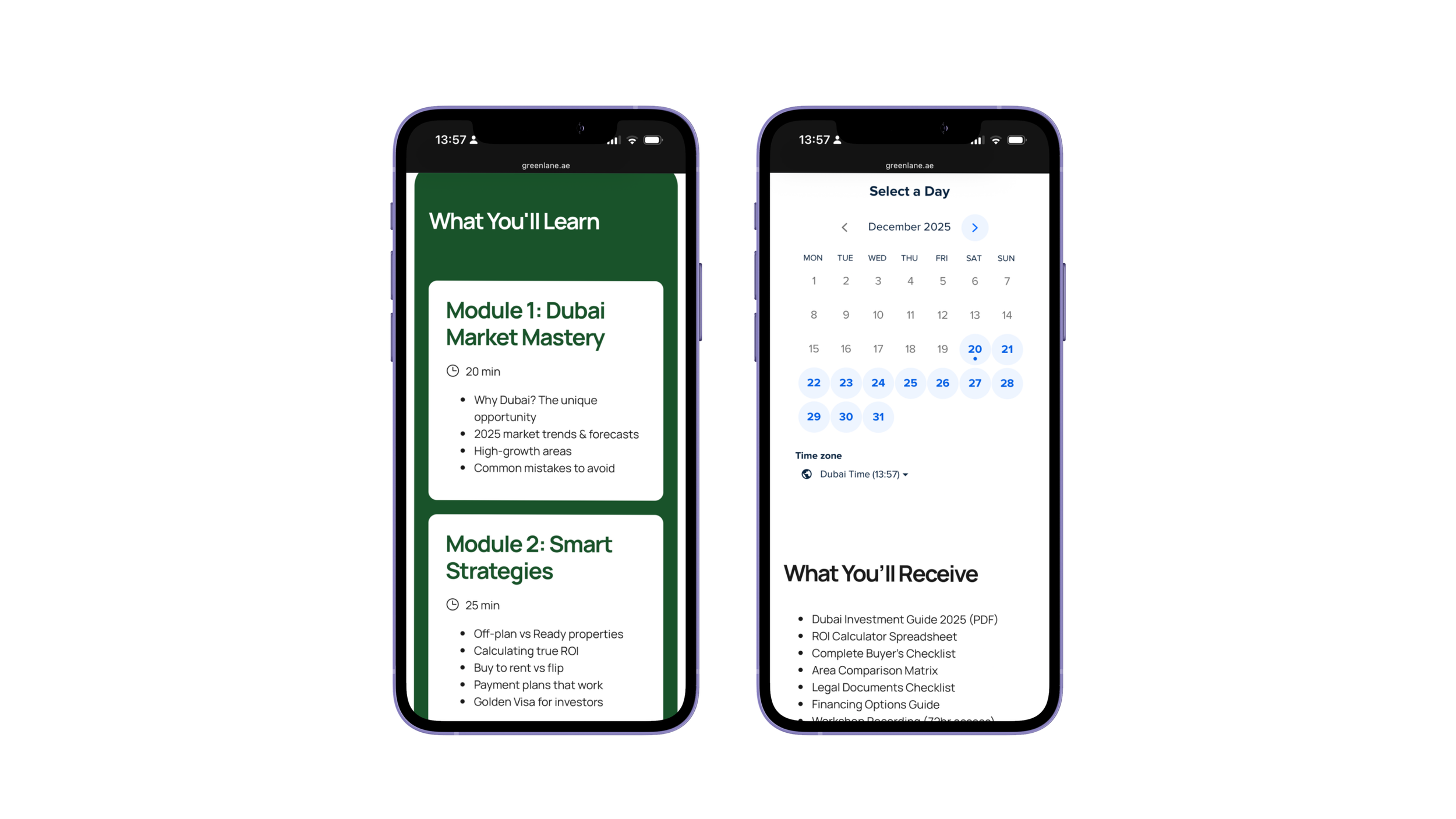 Finally, LOTM advised Greenlane to introduce an educational workshop page as a conversion layer. By offering structured guidance for first-time investors, Greenlane could scale what they already do best: educate, advise, and build relationships. The 