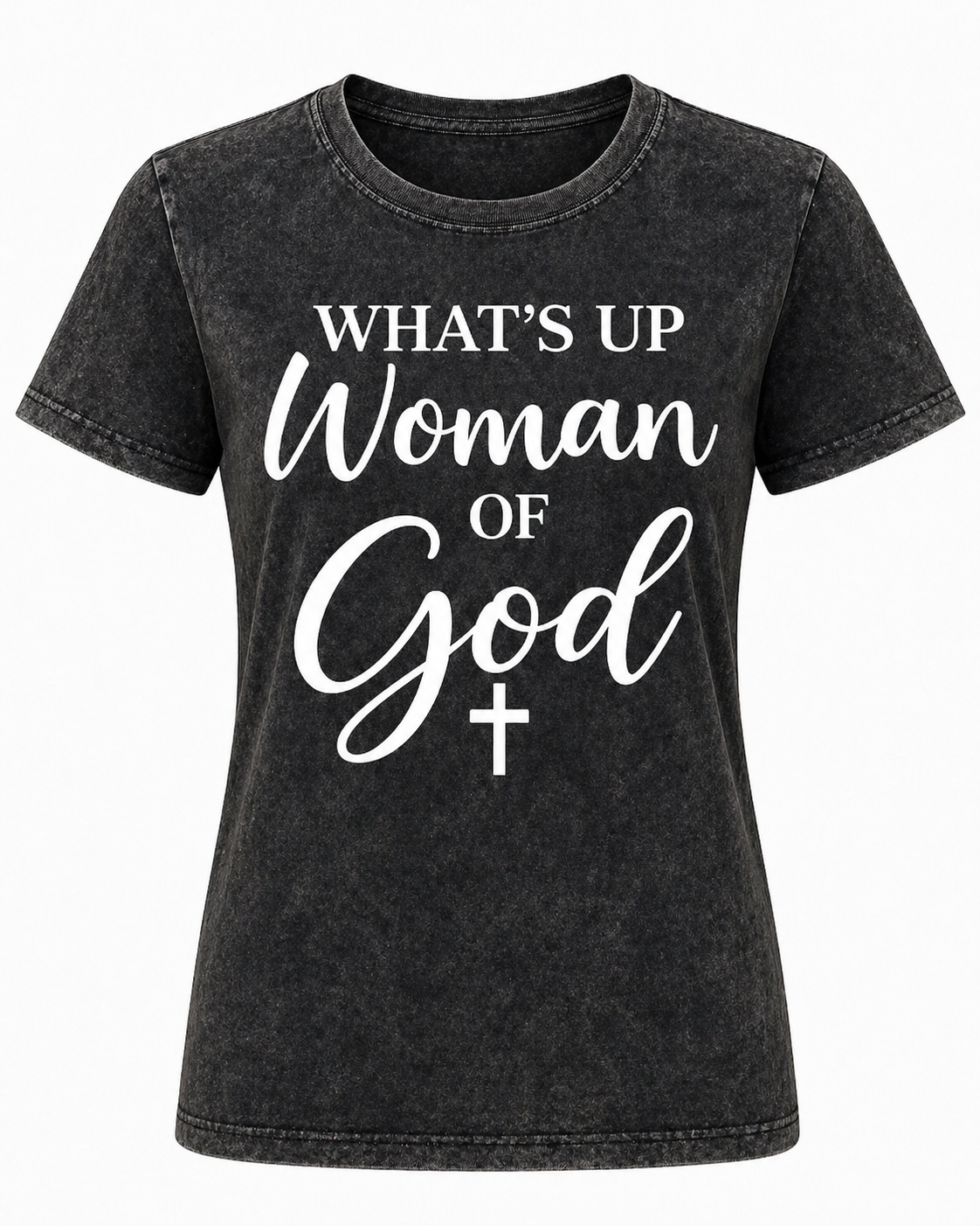 BLACK WASH WOG SHIRT