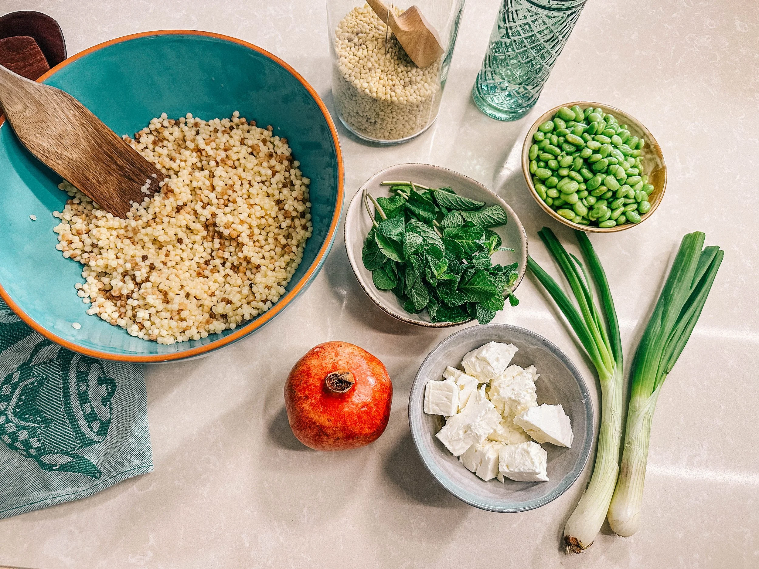Fregola Summer Salad