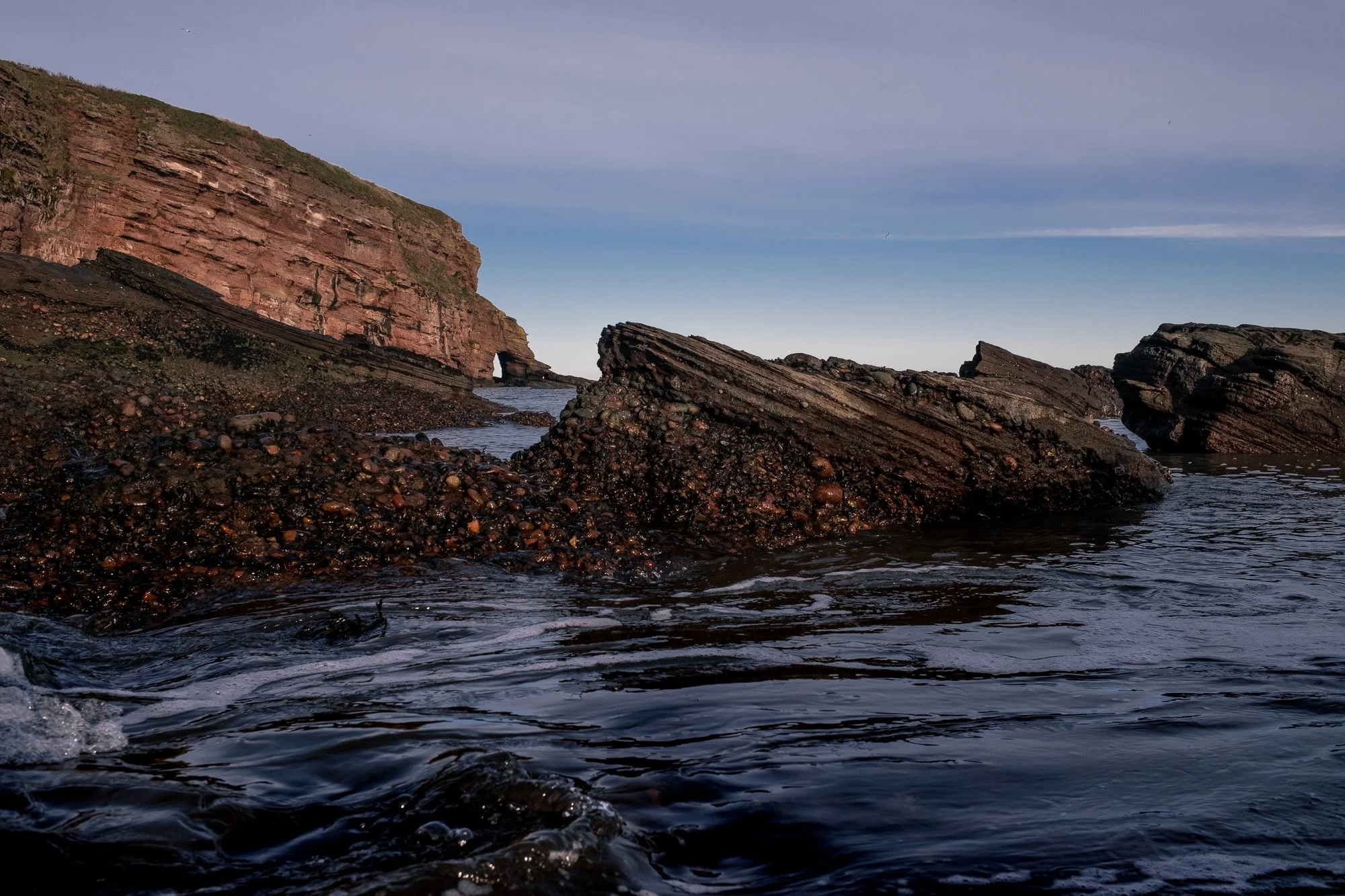 Auchmithie Beach