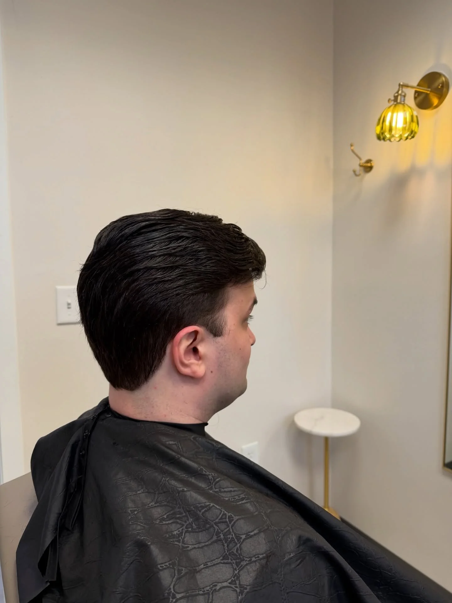 Lawyer edition ✨ swipe to see the hairline #hairreplacement #hairloss #hairsystem #menshairloss