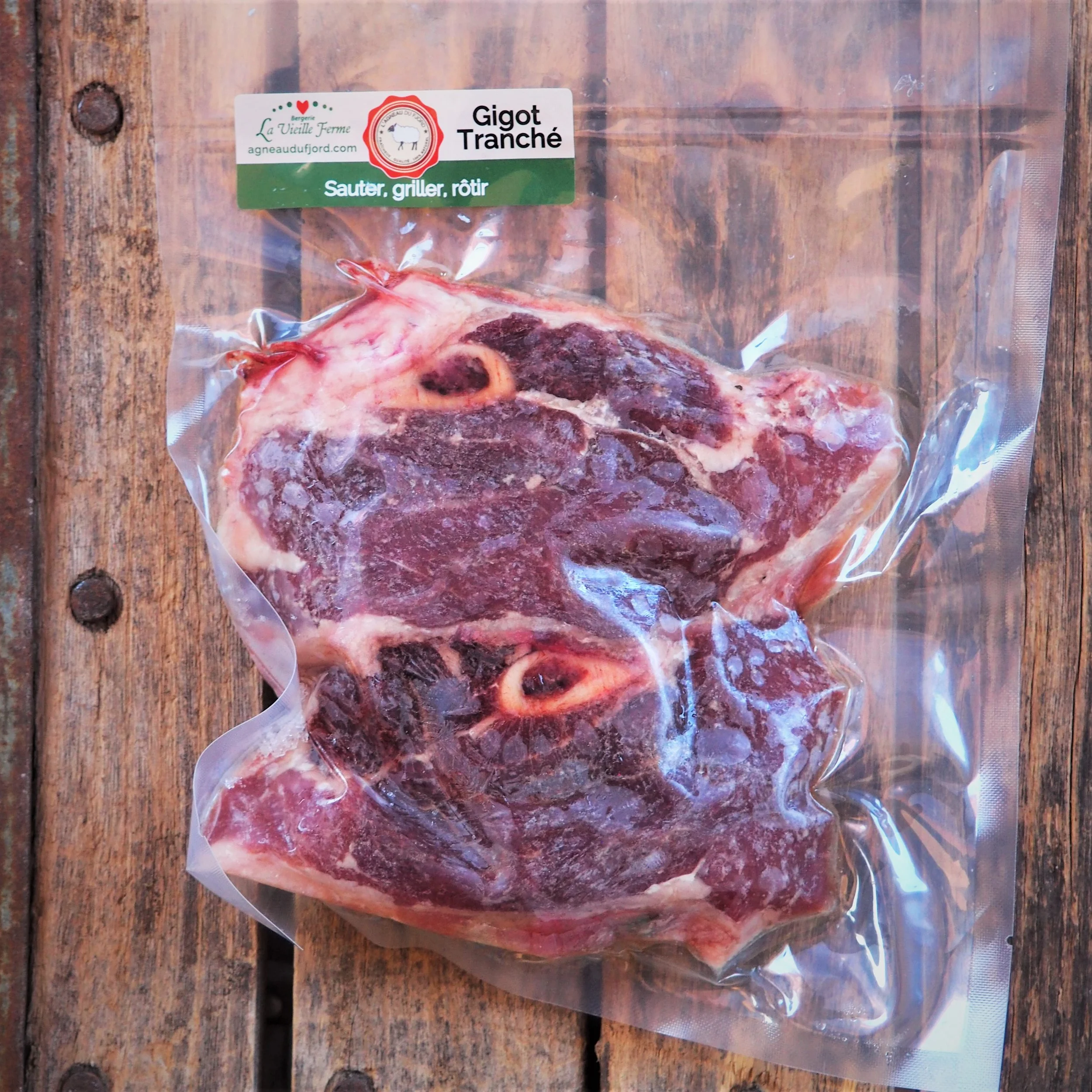 Gigot tranché