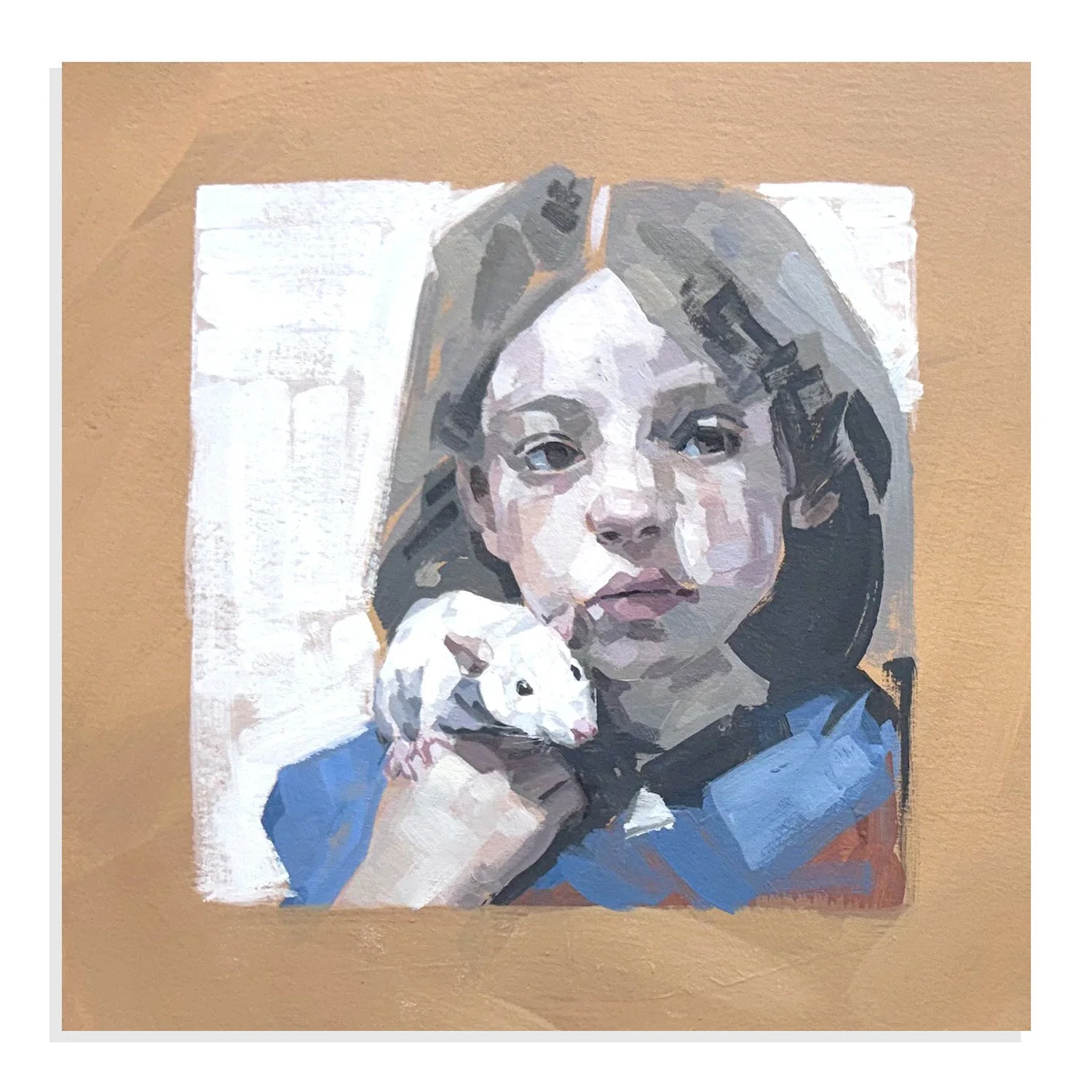 Girl and Rat