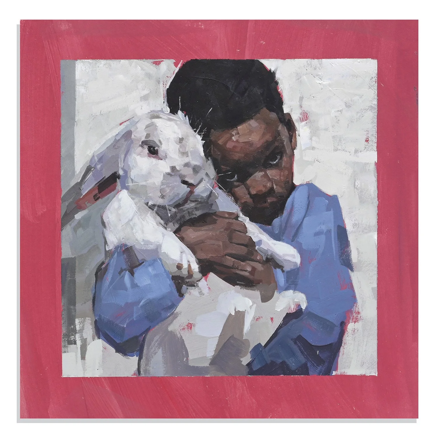 Boy and Bunny I