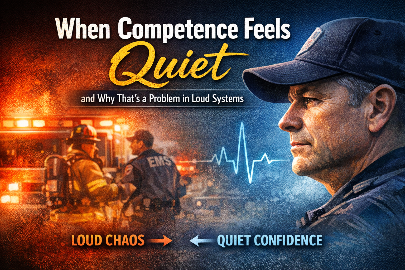 When Competence Feels Quiet (and Why That’s a Problem in Loud Systems)